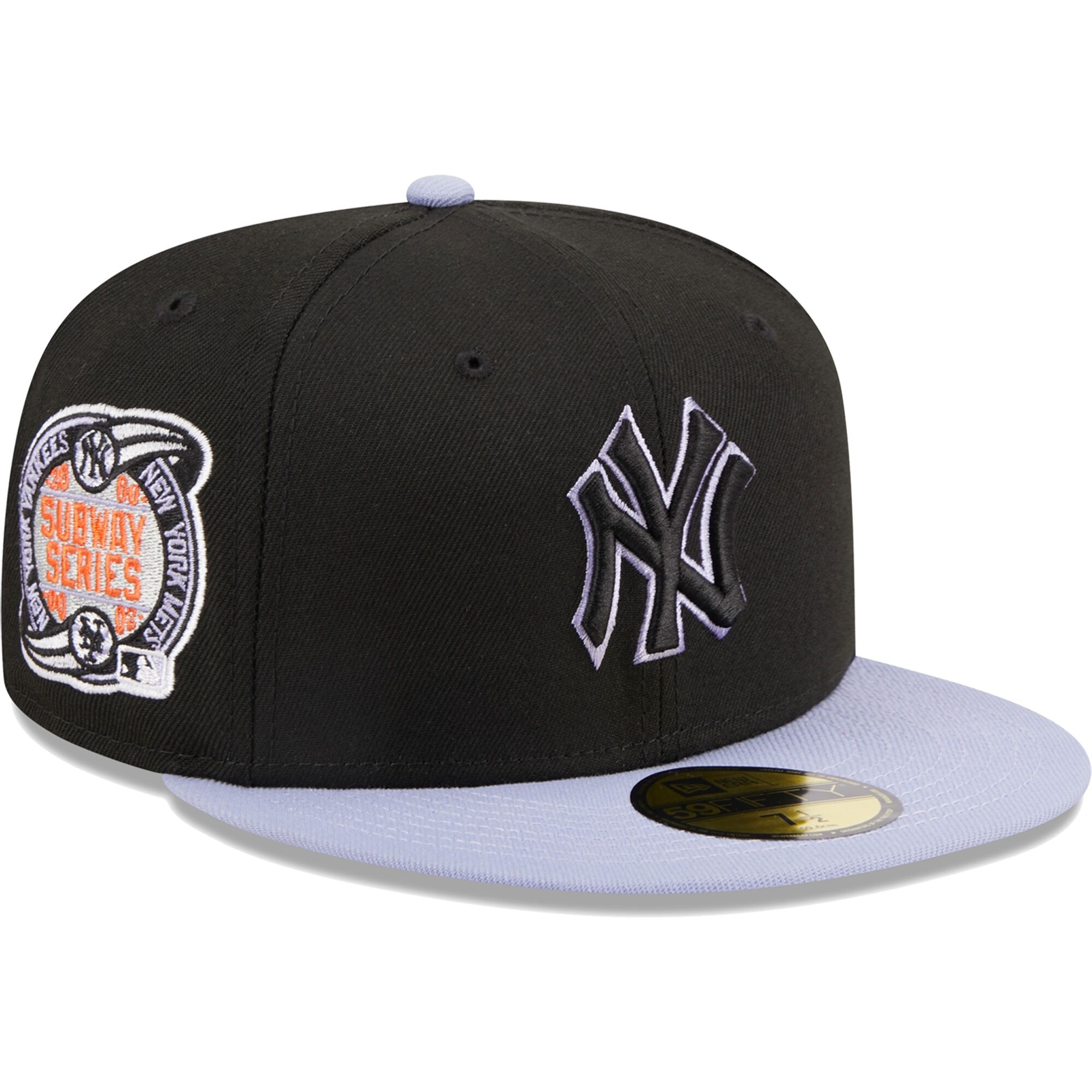 New York Yankees New Era Side Patch 59FIFTY Fitted Hat - Black - PersonalJerseys