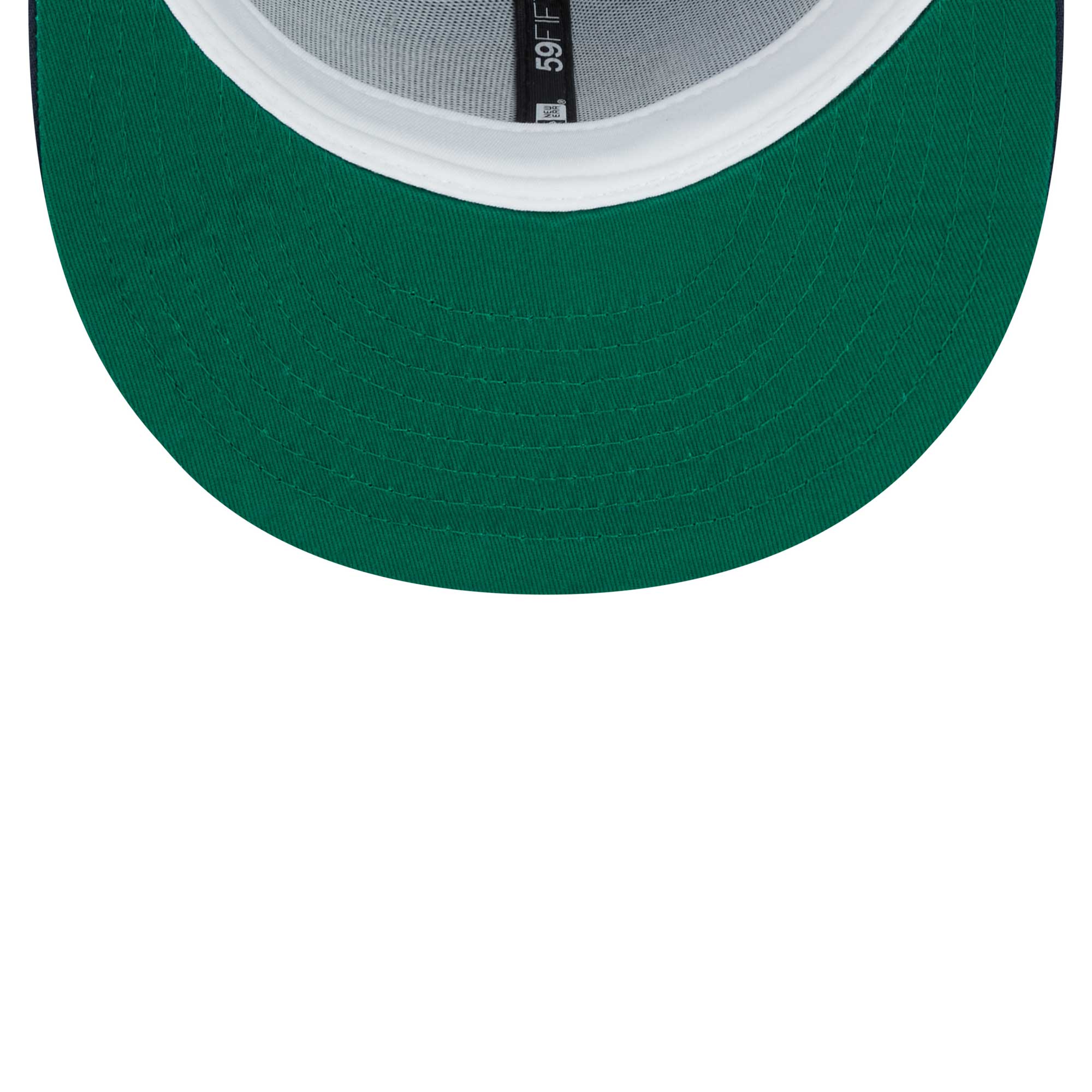 New York Yankees New Era Green Undervisor 59FIFTY Fitted Hat - Light Blue/Navy - PersonalJerseys