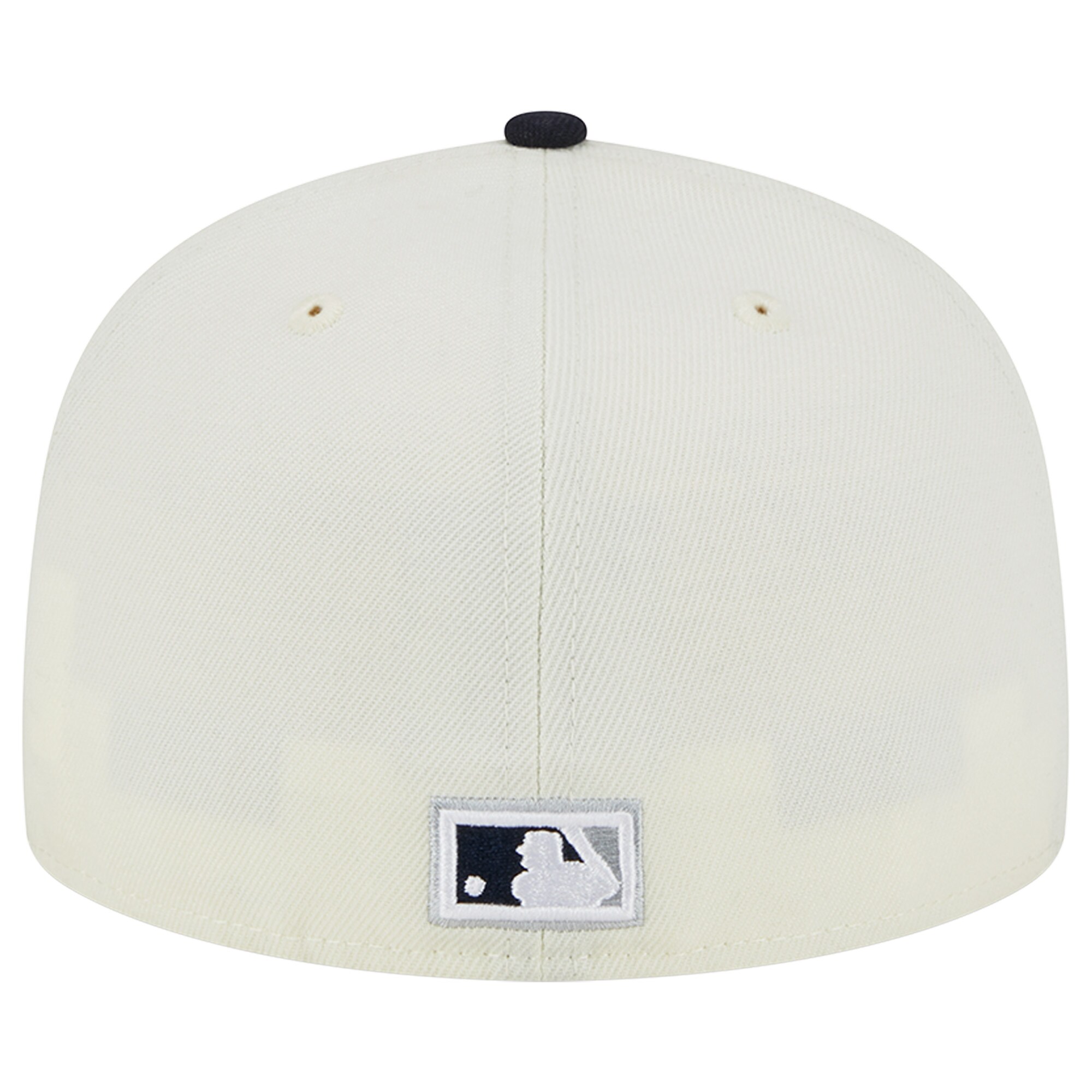 New York Yankees New Era Retro 59FIFTY Fitted Hat - Stone/Navy - PersonalJerseys
