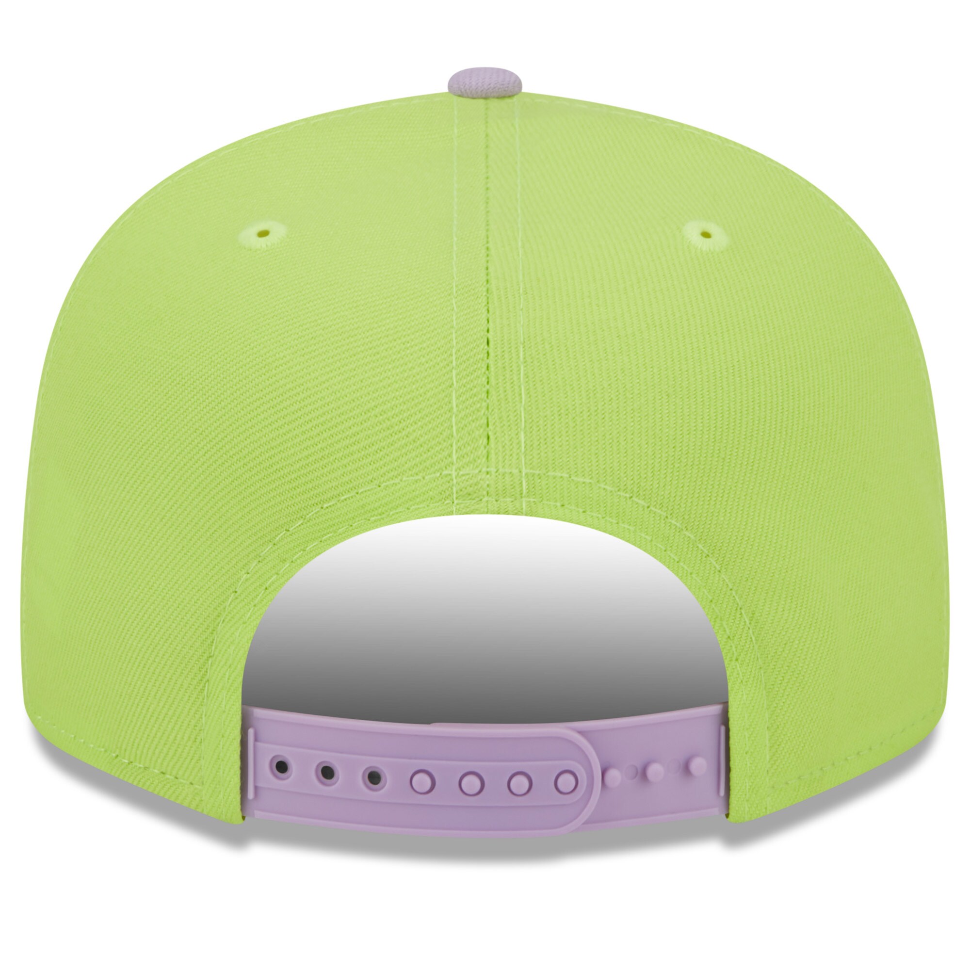New York Yankees New Era Spring Basic Two-Tone 9FIFTY Snapback Hat - Neon Green/Purple - PersonalJerseys