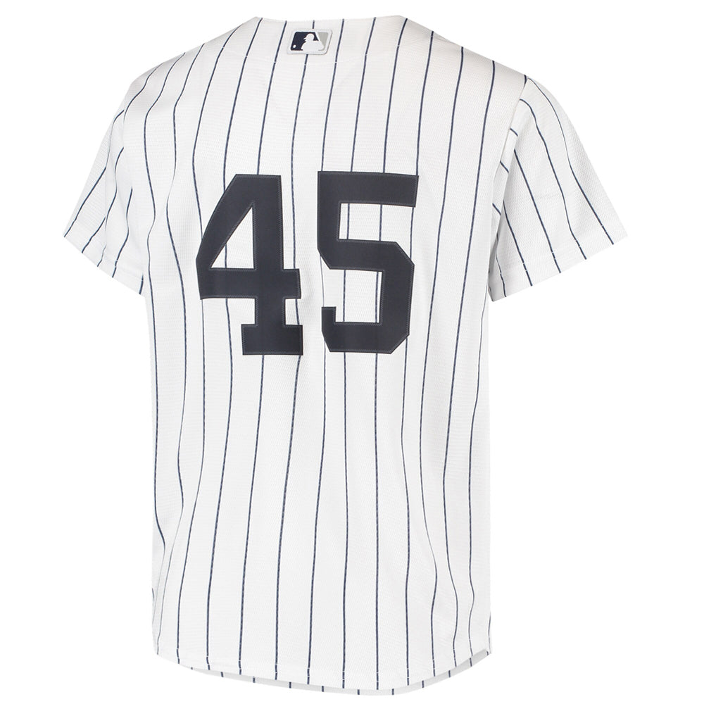 Youth New York Yankees Gerrit Cole Home Player White Jersey - PersonalJerseys