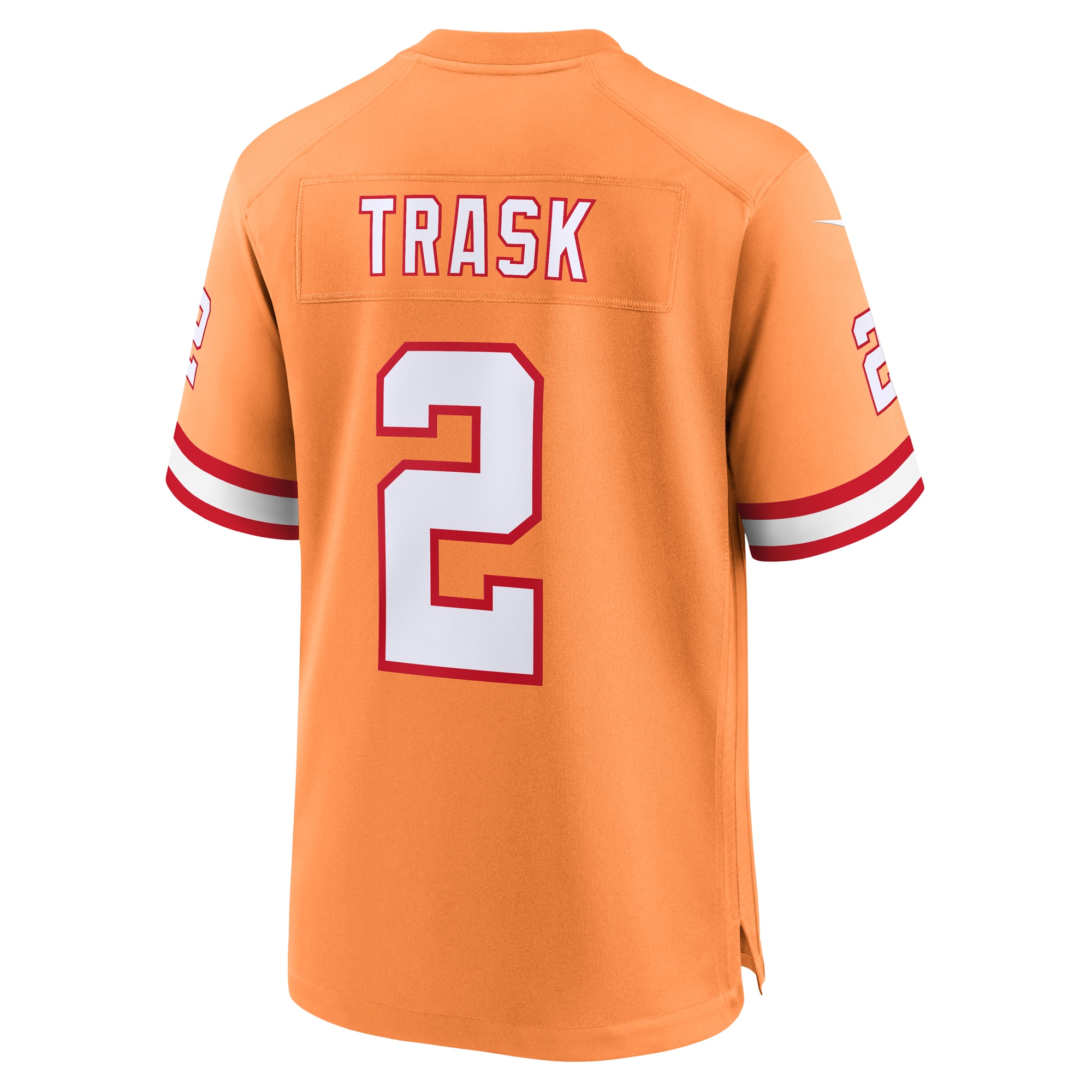 Tampa Bay Buccaneers Kyle Trask Orange Throwback Game Jersey for Youth Women Men - Friend Lounge Store - Shop for All Things Jerseys Sports - PersonalJerseys