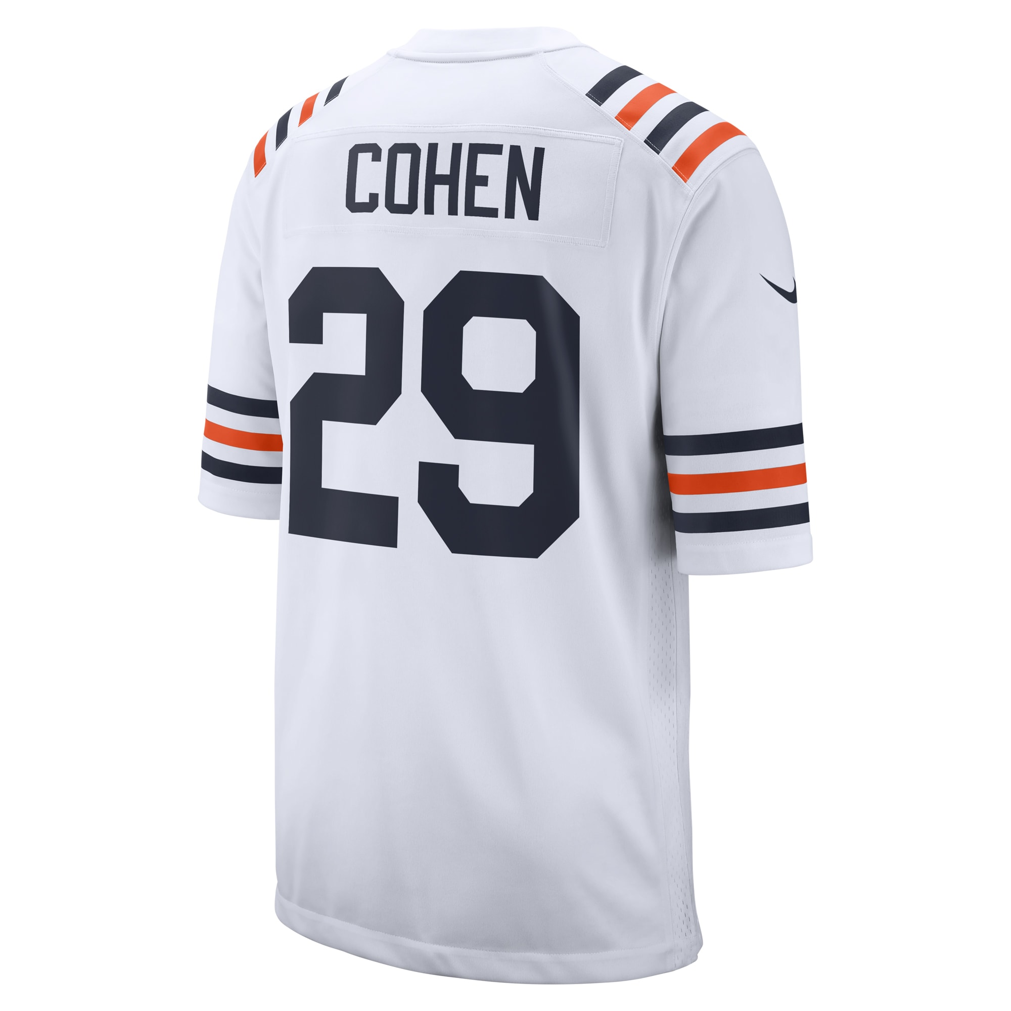 Tarik Cohen Chicago Bears Nike 2019 Alternate Classic Game Jersey - White - PersonalJerseys