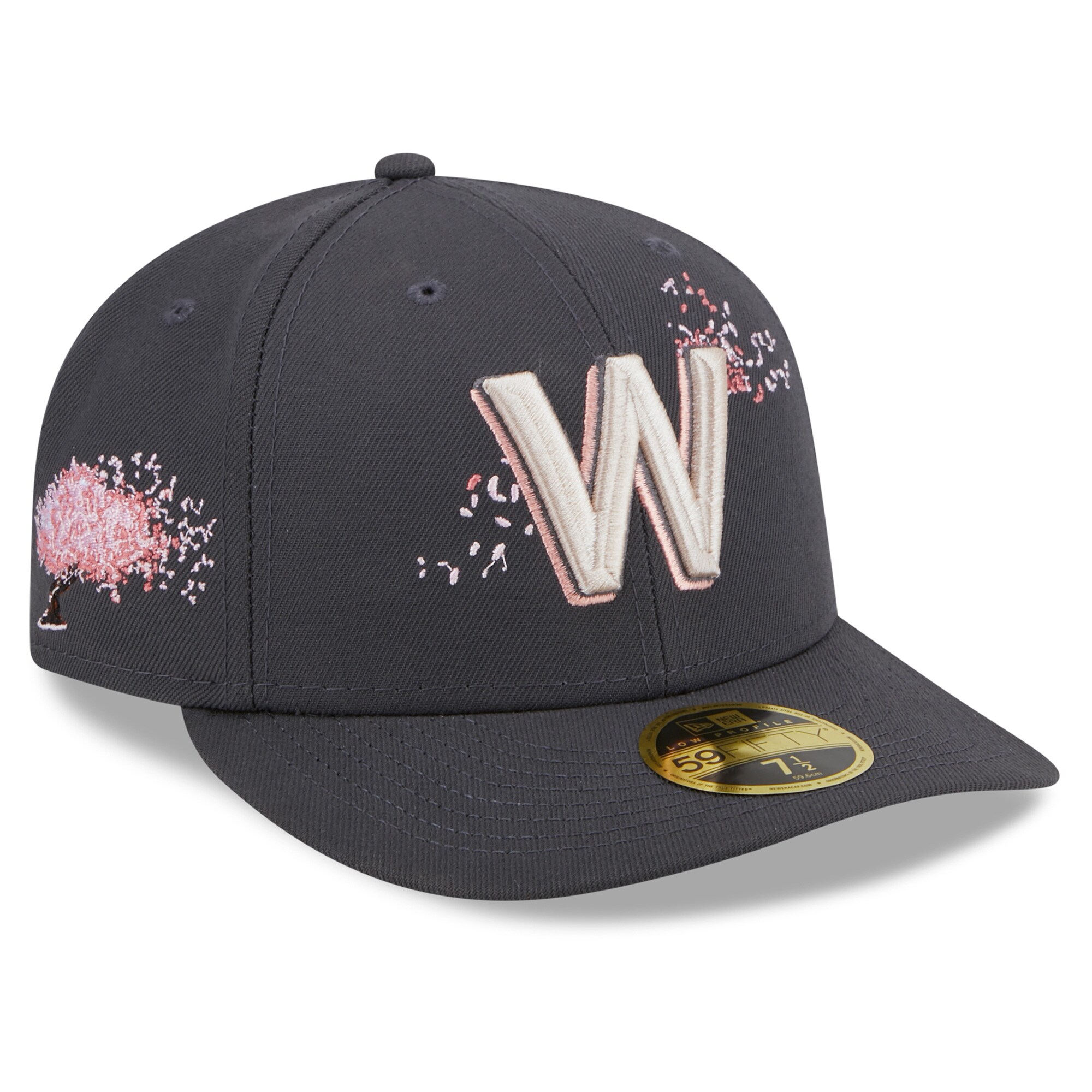 Washington Nationals New Era 2022 City Connect Low Profile 59FIFTY Fitted Hat - Graphite - PersonalJerseys