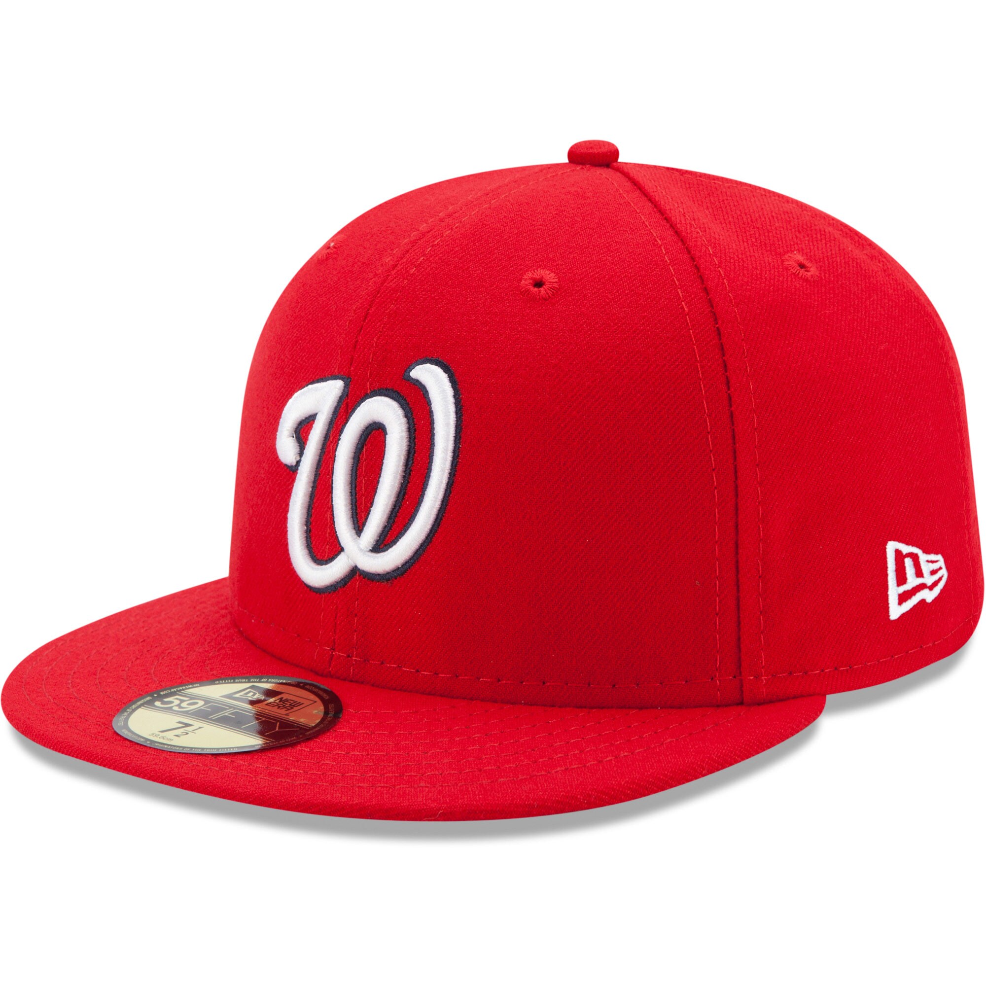 Washington Nationals New Era Game Authentic Collection On-Field 59FIFTY Fitted Hat - Red - PersonalJerseys