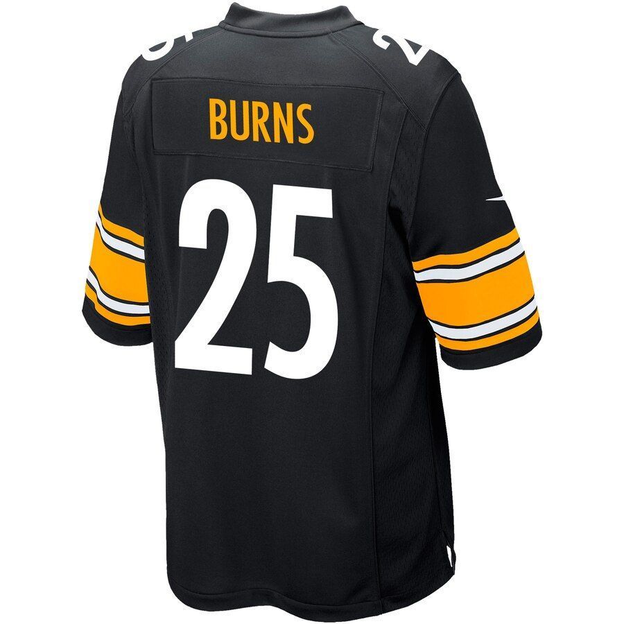 Artie Burns Pittsburgh Steelers Game Jersey - Black - Friend Lounge Store - Shop for All Things Jerseys Sports - PersonalJerseys