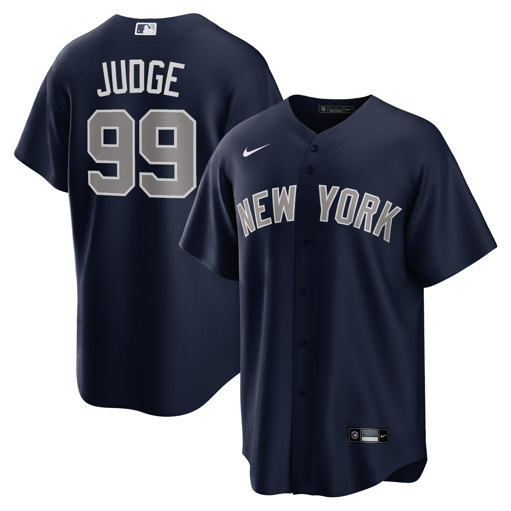 Men's Nike Aaron Judge Navy New York Yankees Alternate Replica Player Name Jersey - PersonalJerseys