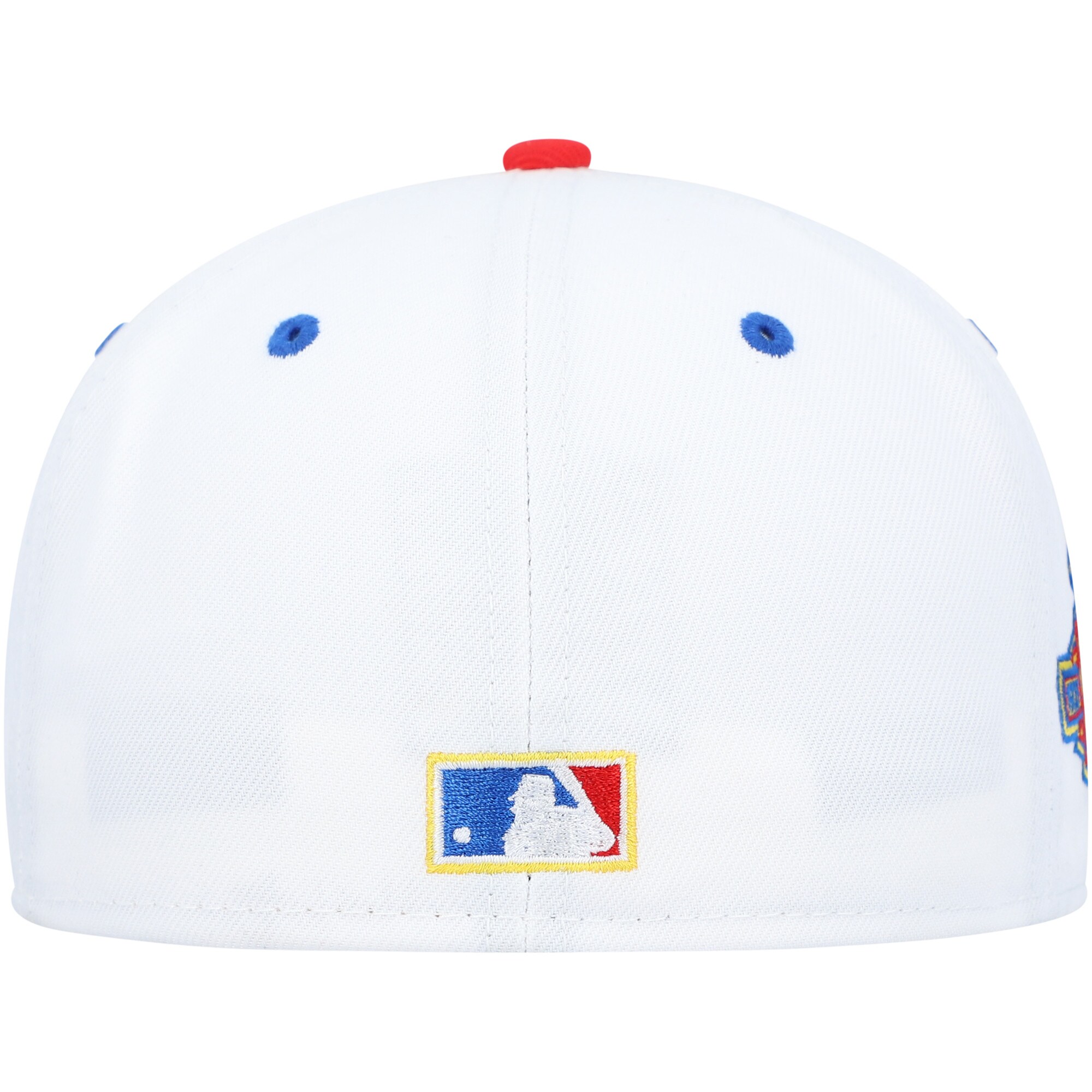 New York Yankees New Era 100th Anniversary Cherry Lolli 59FIFTY Fitted Hat - White/Royal - PersonalJerseys