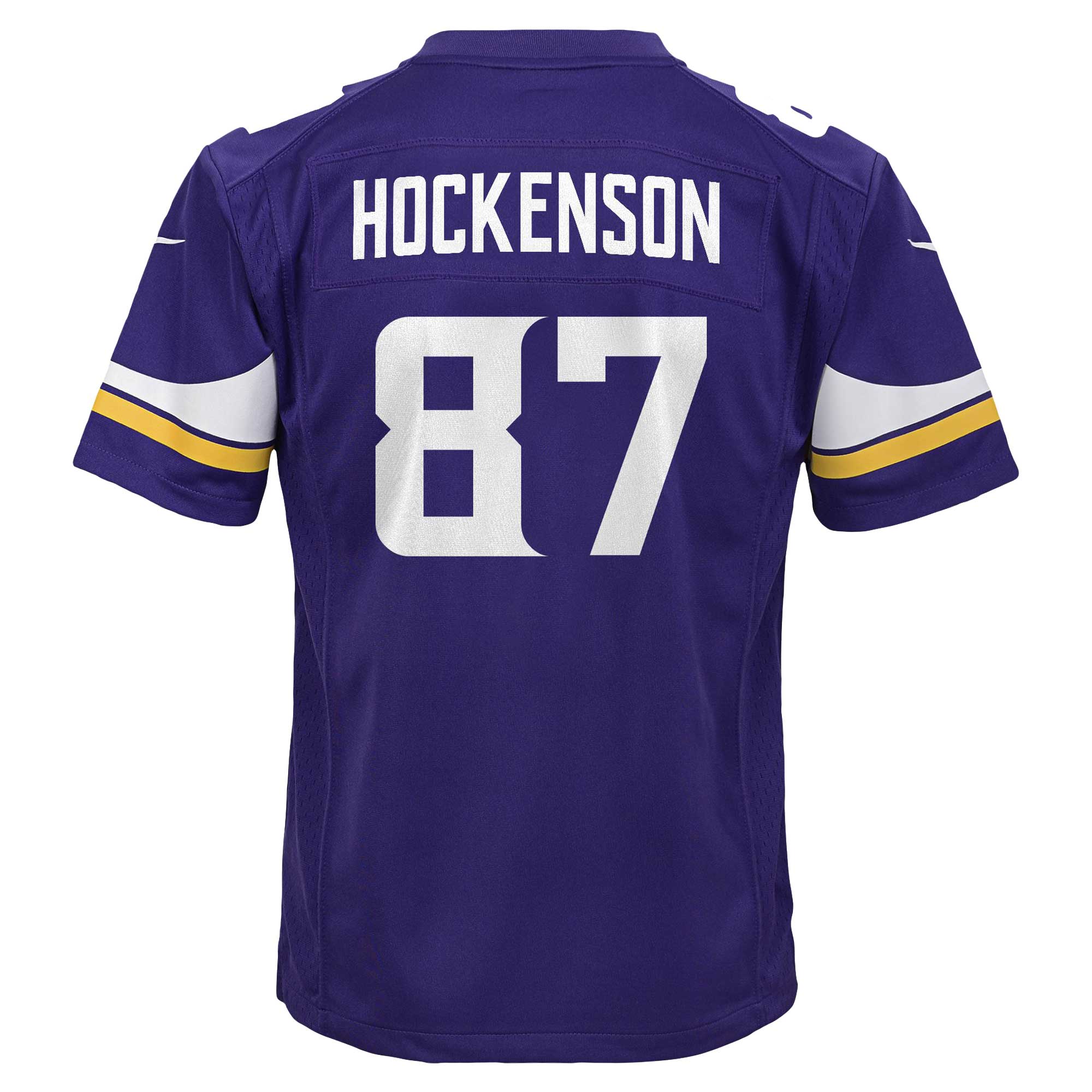 T.J. Hockenson Minnesota Vikings Nike Youth Game Jersey - Purple - PersonalJerseys