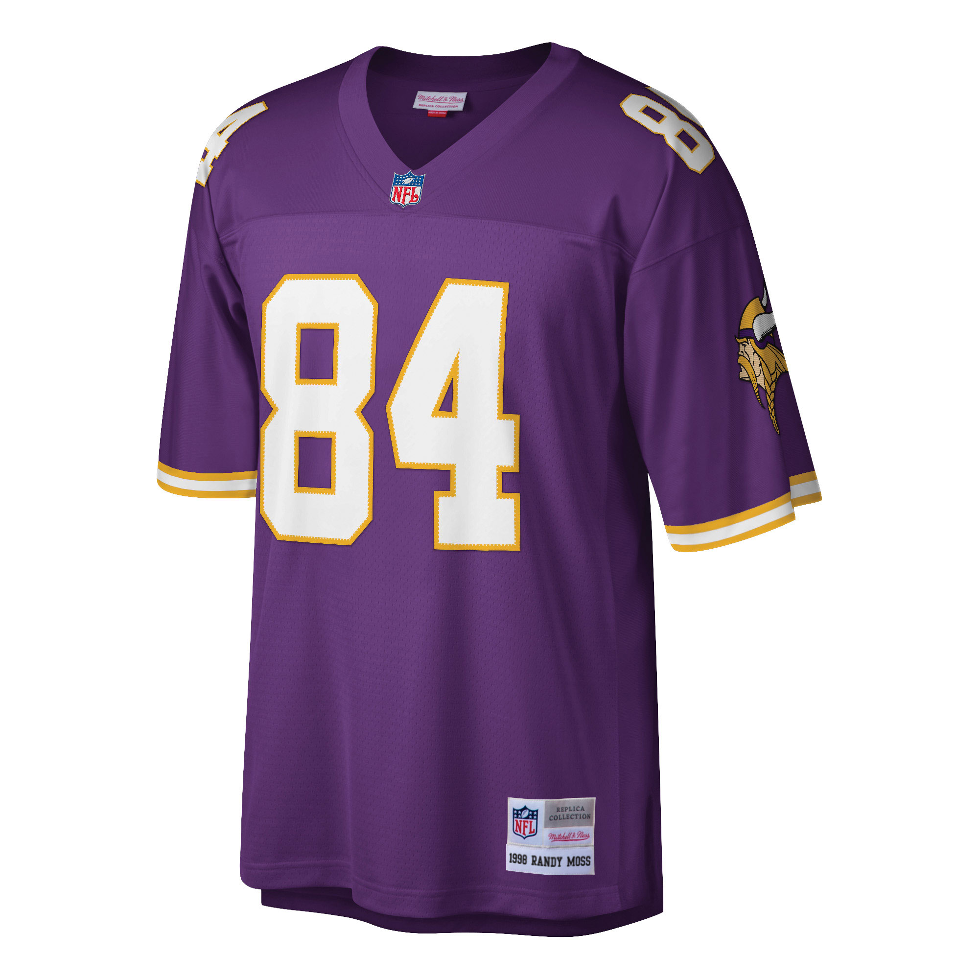 Randy Moss Minnesota Vikings Mitchell & Ness Retired Player Legacy Replica Jersey - Purple - PersonalJerseys