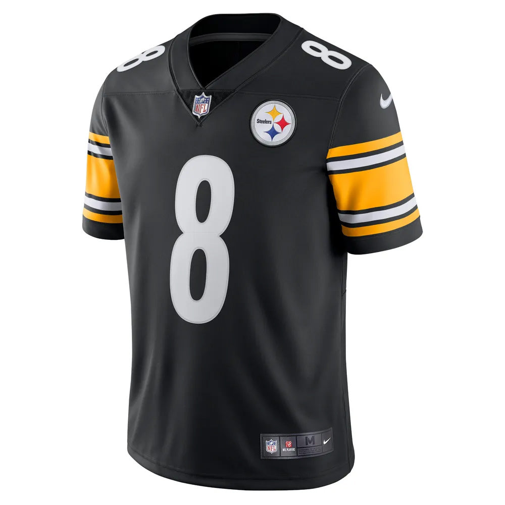 Youth Pittsburgh Steelers Kenny Pickett Vapor Jersey - Black - PersonalJerseys