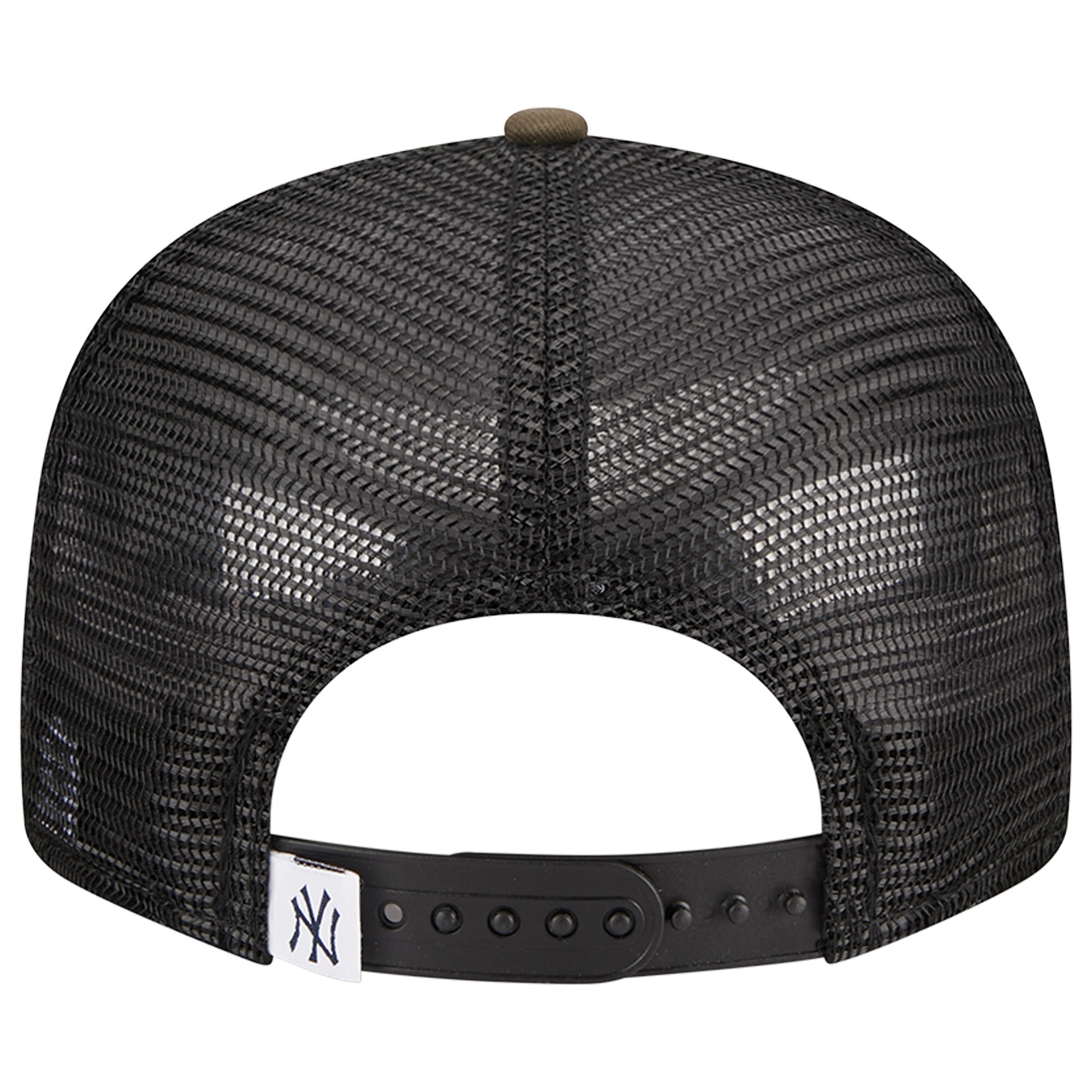 New York Yankees New Era Woodland Camo Trucker 9FIFTY Snapback Hat - Camo - PersonalJerseys