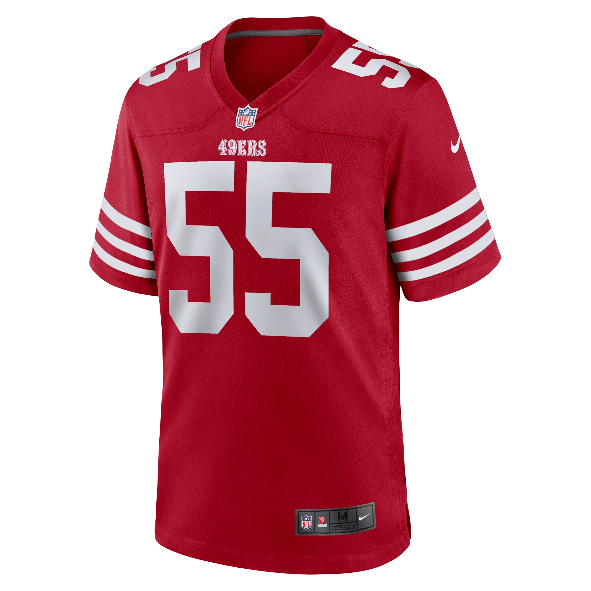 San Francisco 49ers Jon Feliciano Scarlet Game Player Jersey for Youth Women Men - Friend Lounge Store - Shop for All Things Jerseys Sports - PersonalJerseys