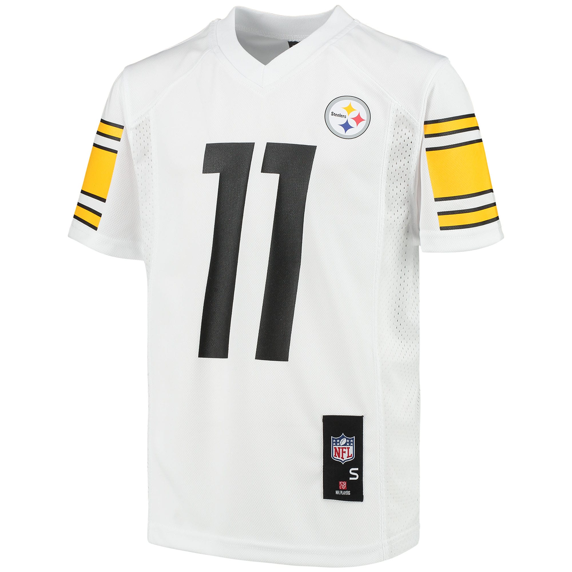 Chase Claypool Pittsburgh Steelers Youth Replica Player Jersey - White - PersonalJerseys