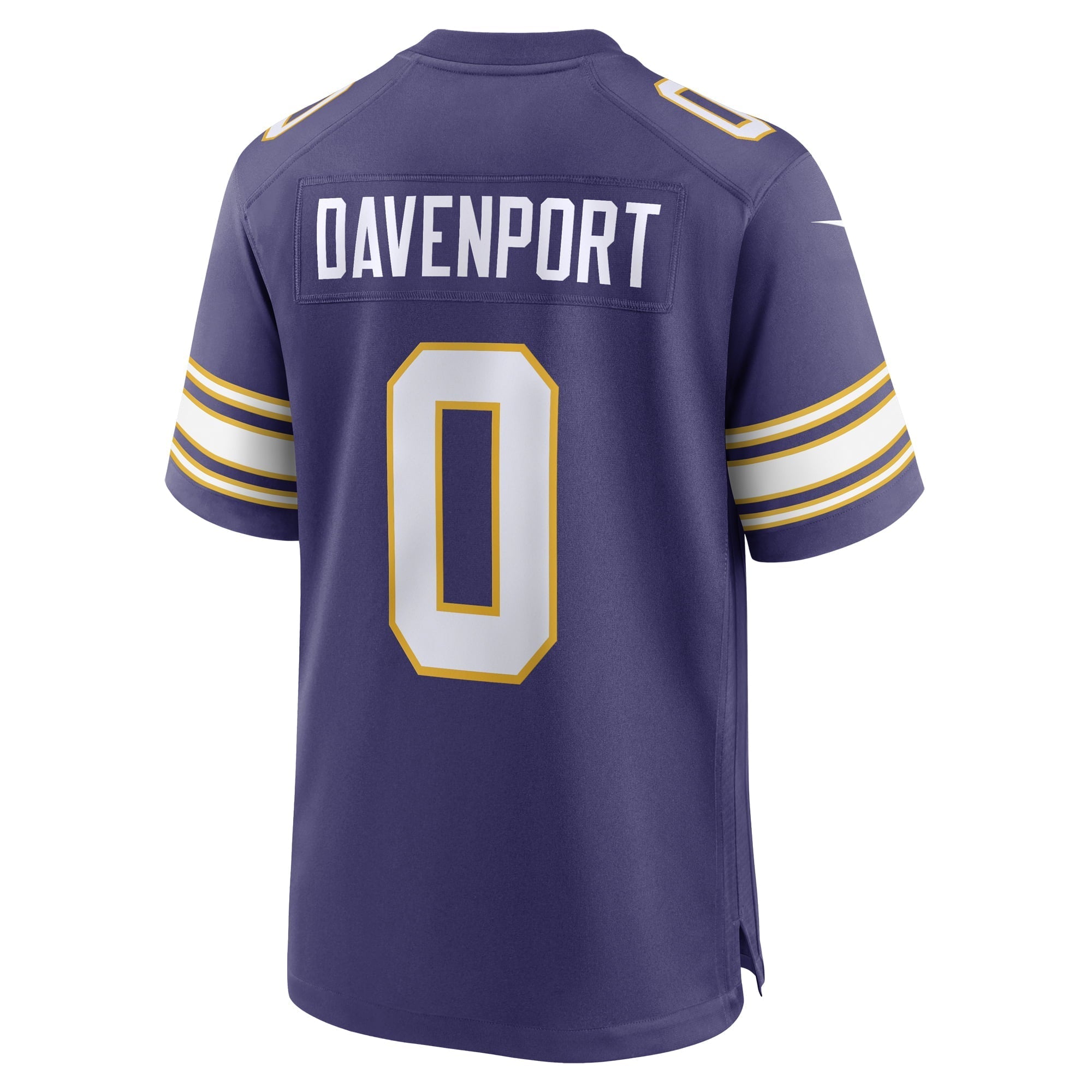 Men's Nike Marcus Davenport Purple Minnesota Vikings Classic Player Game Jersey - PersonalJerseys