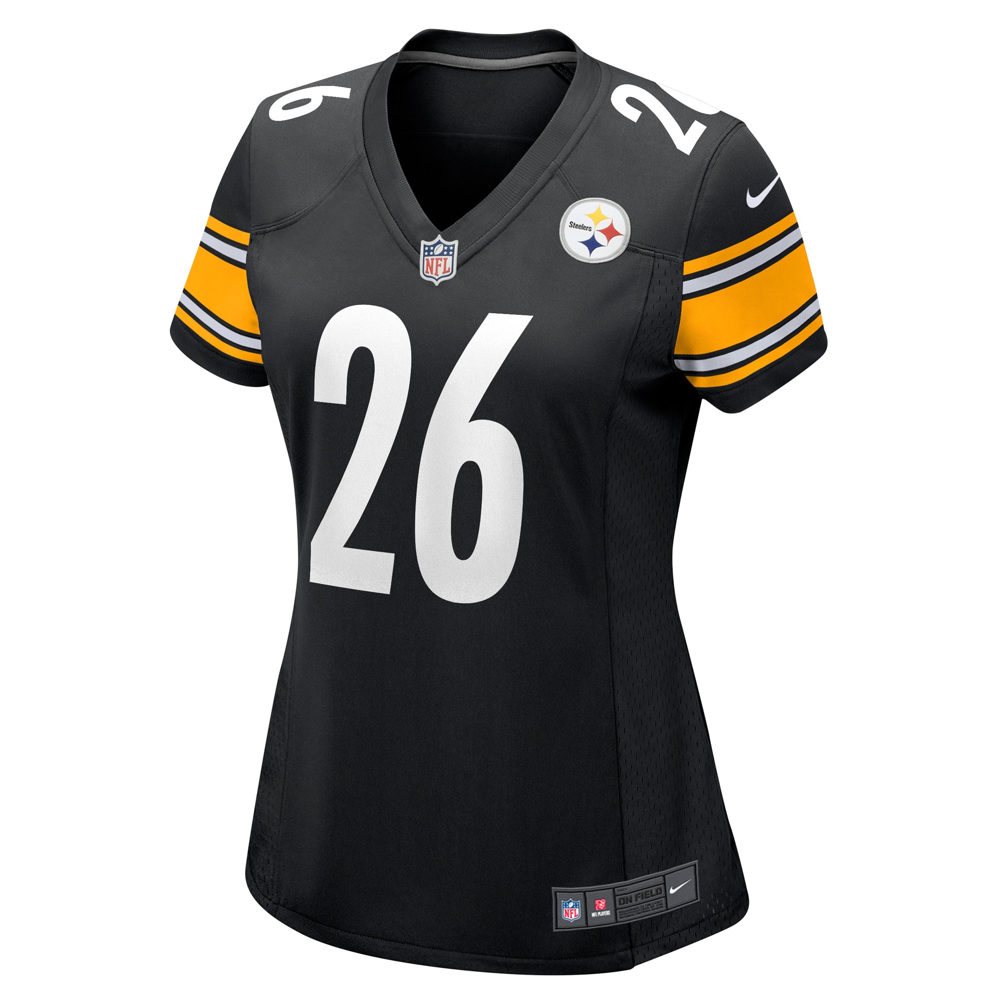Anthony McFarland Jr. Pittsburgh Steelers Nike Women's Game Player Jersey - Black - PersonalJerseys