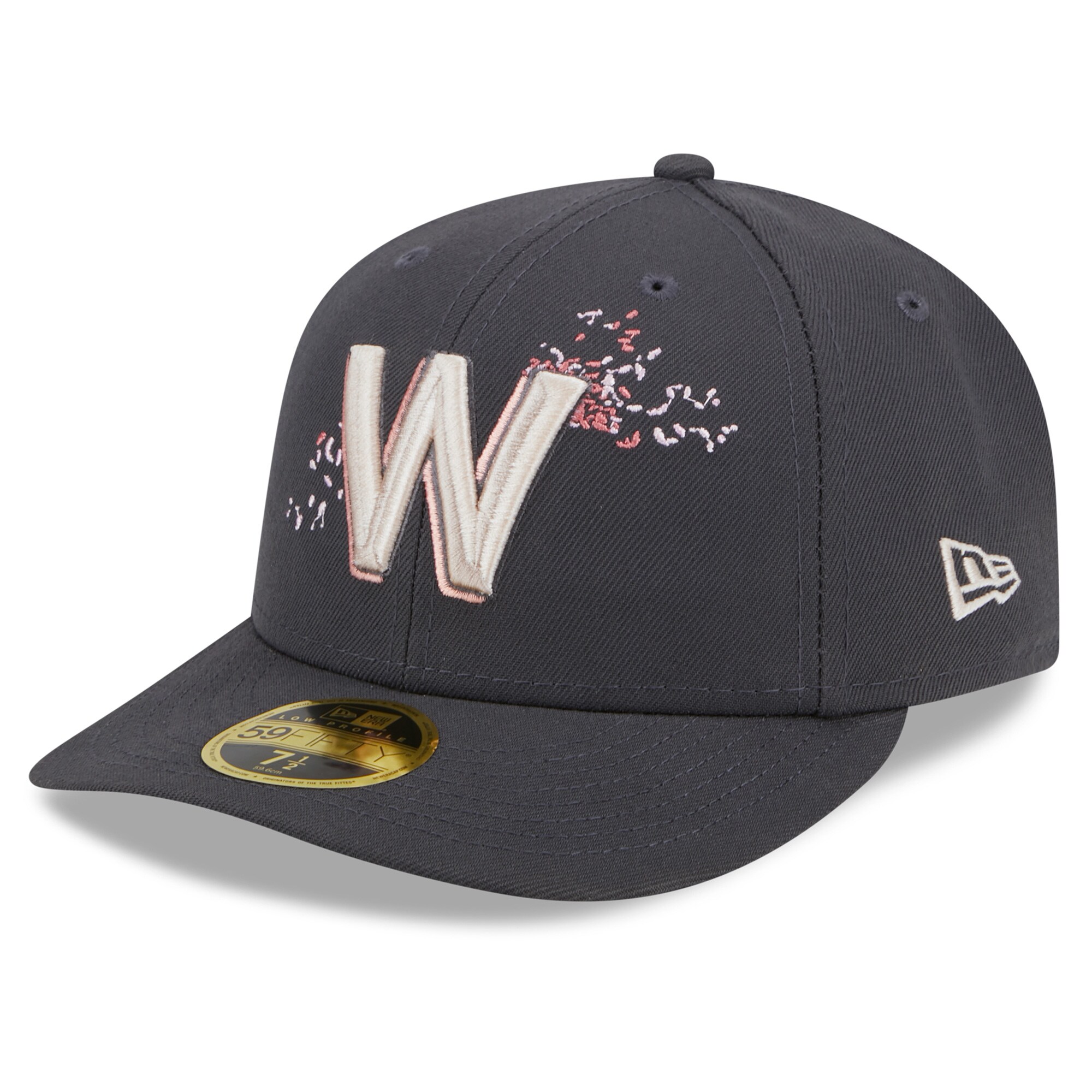 Washington Nationals New Era 2022 City Connect Low Profile 59FIFTY Fitted Hat - Graphite - PersonalJerseys