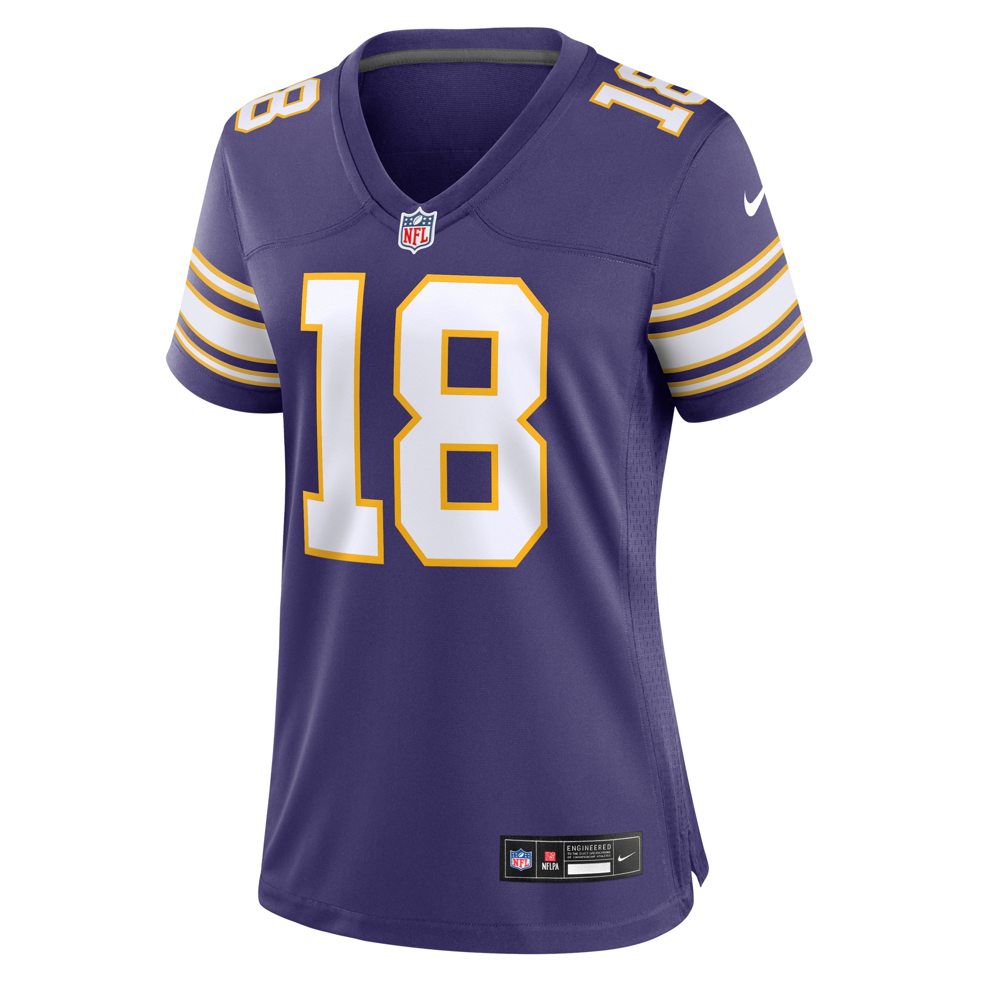 Justin Jefferson Minnesota Vikings Nike Women's Player Jersey - Purple - PersonalJerseys