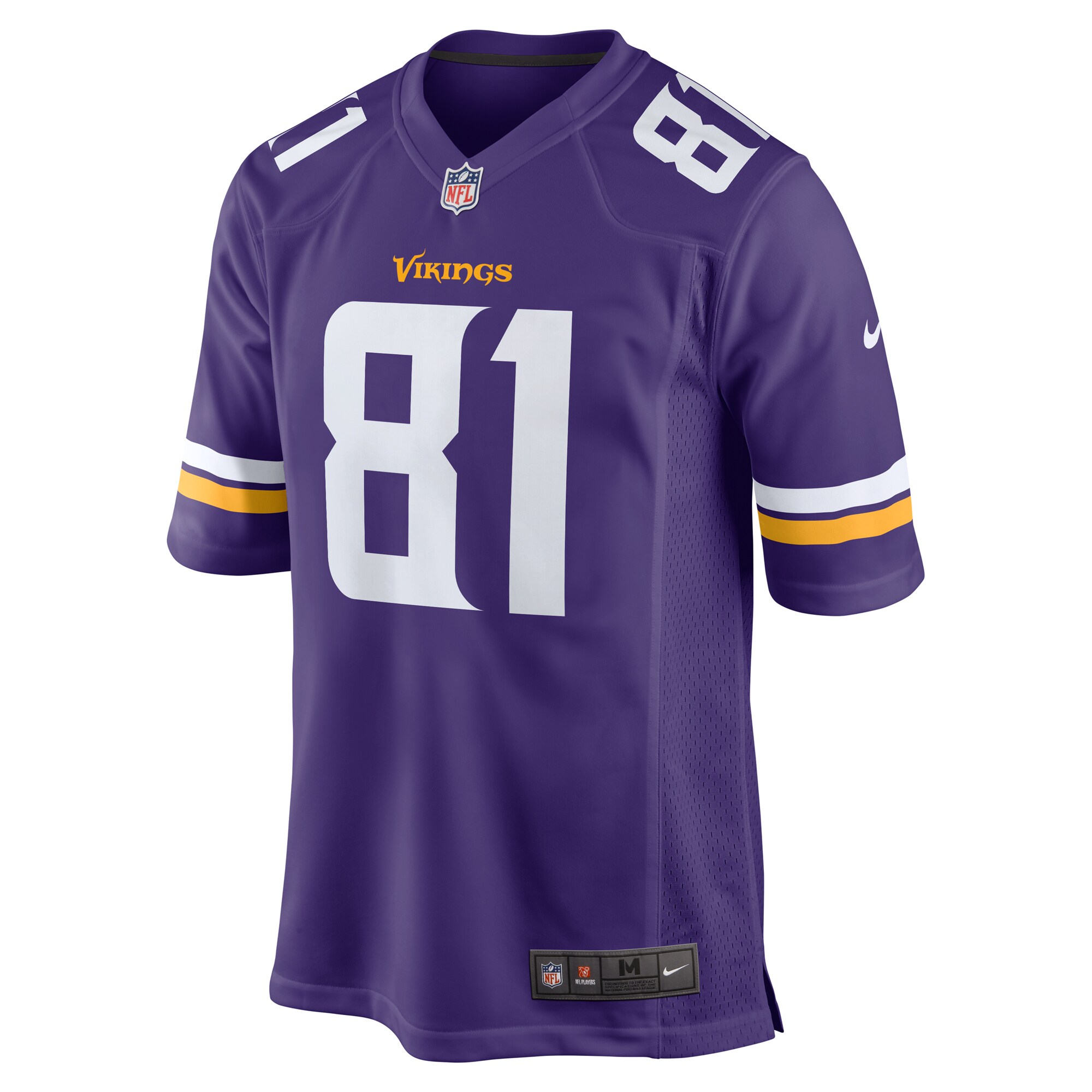 Malik Knowles Minnesota Vikings Nike Team Game Jersey -  Purple - PersonalJerseys
