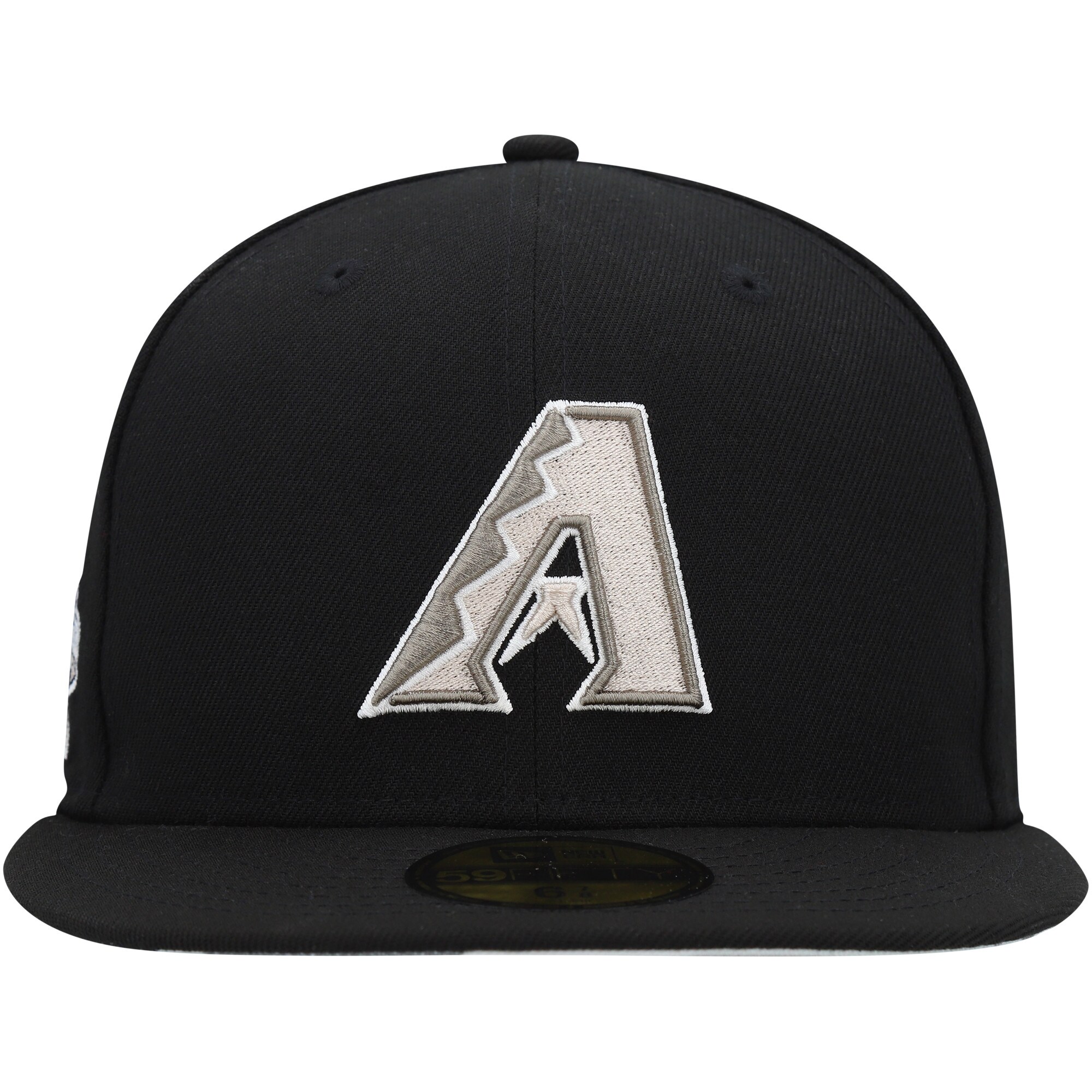 Arizona Diamondbacks New Era Chrome Camo Undervisor 59FIFTY Fitted Hat - Black - PersonalJerseys