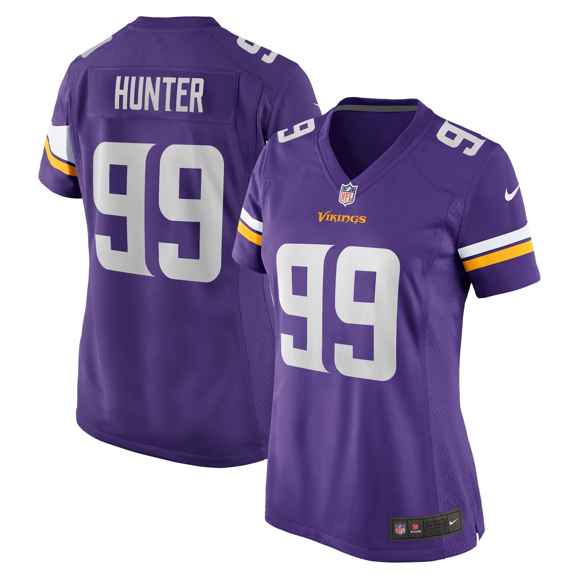 Women's Nike Danielle Hunter Purple Minnesota Vikings Game Jersey - PersonalJerseys