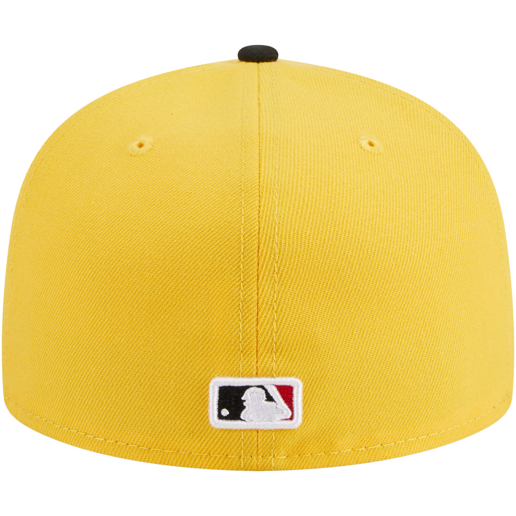 Cleveland Guardians New Era Grilled 59FIFTY Fitted Hat - Yellow/Black - PersonalJerseys
