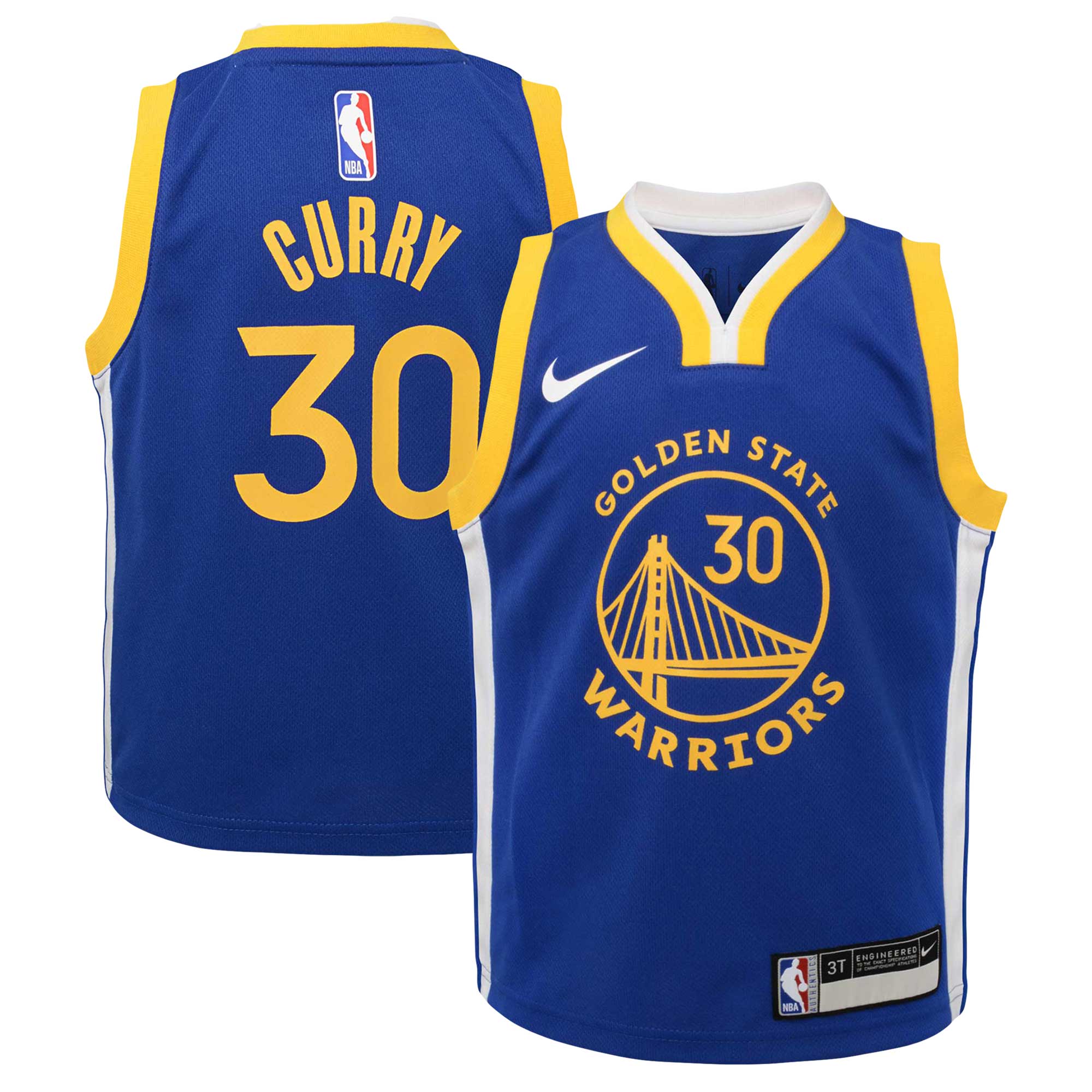 Stephen Curry Golden State Warriors Nike Toddler Swingman Player Jersey - Icon Edition - Royal - PersonalJerseys