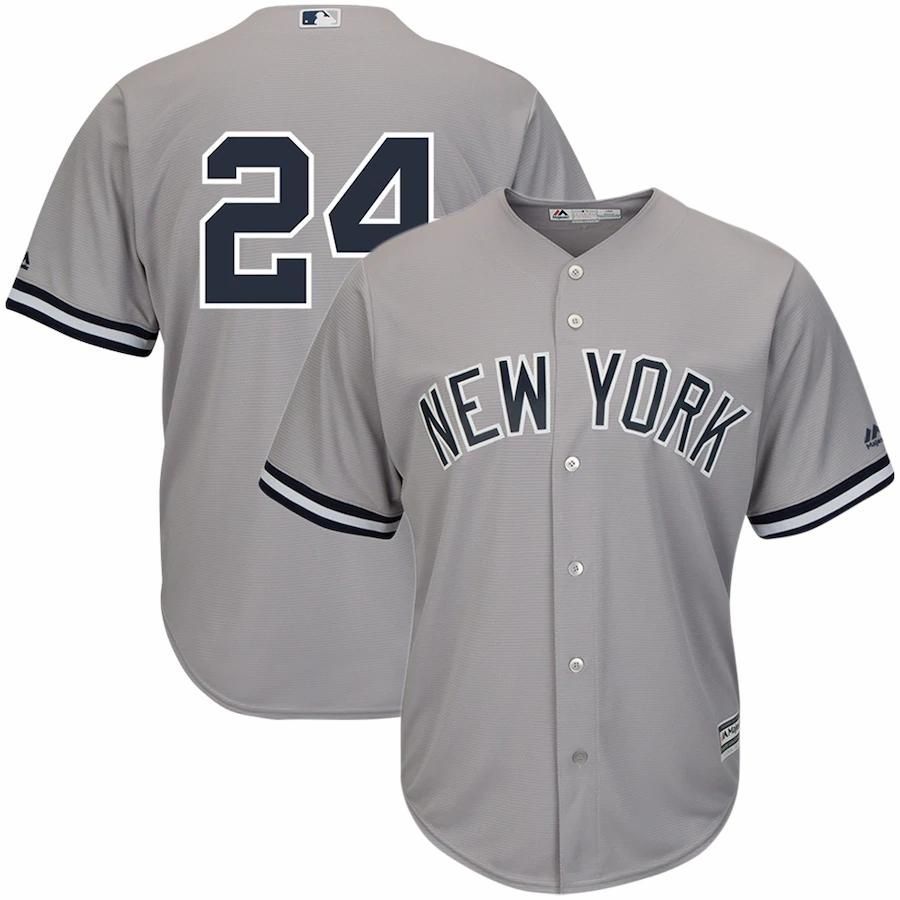 Gary Sanchez New York Yankees Majestic Cool Base Player Jersey - Gray - Friend Lounge Store - Shop for All Things Jerseys Sports - PersonalJerseys
