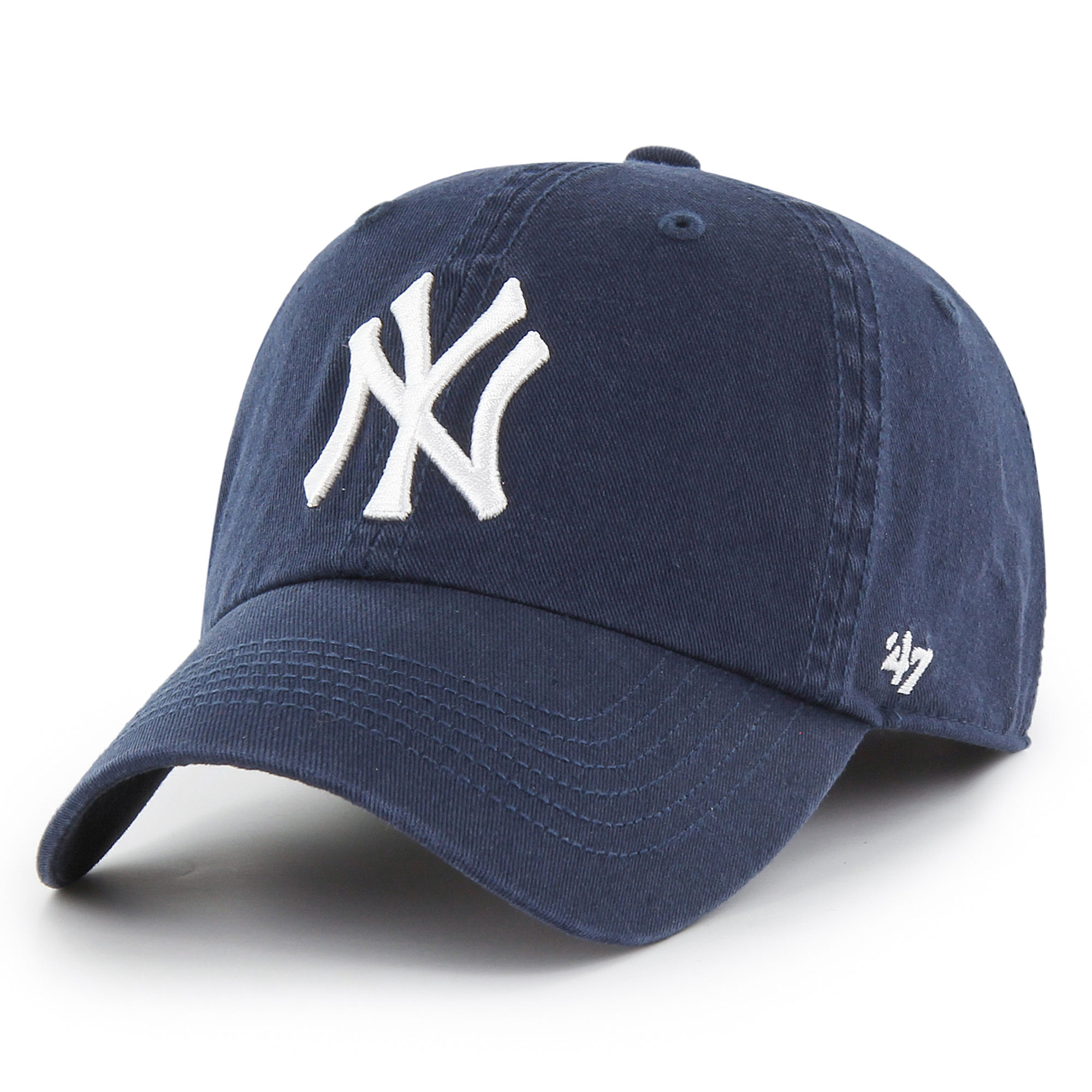 New York Yankees '47 Franchise Logo Fitted Hat - Navy - PersonalJerseys