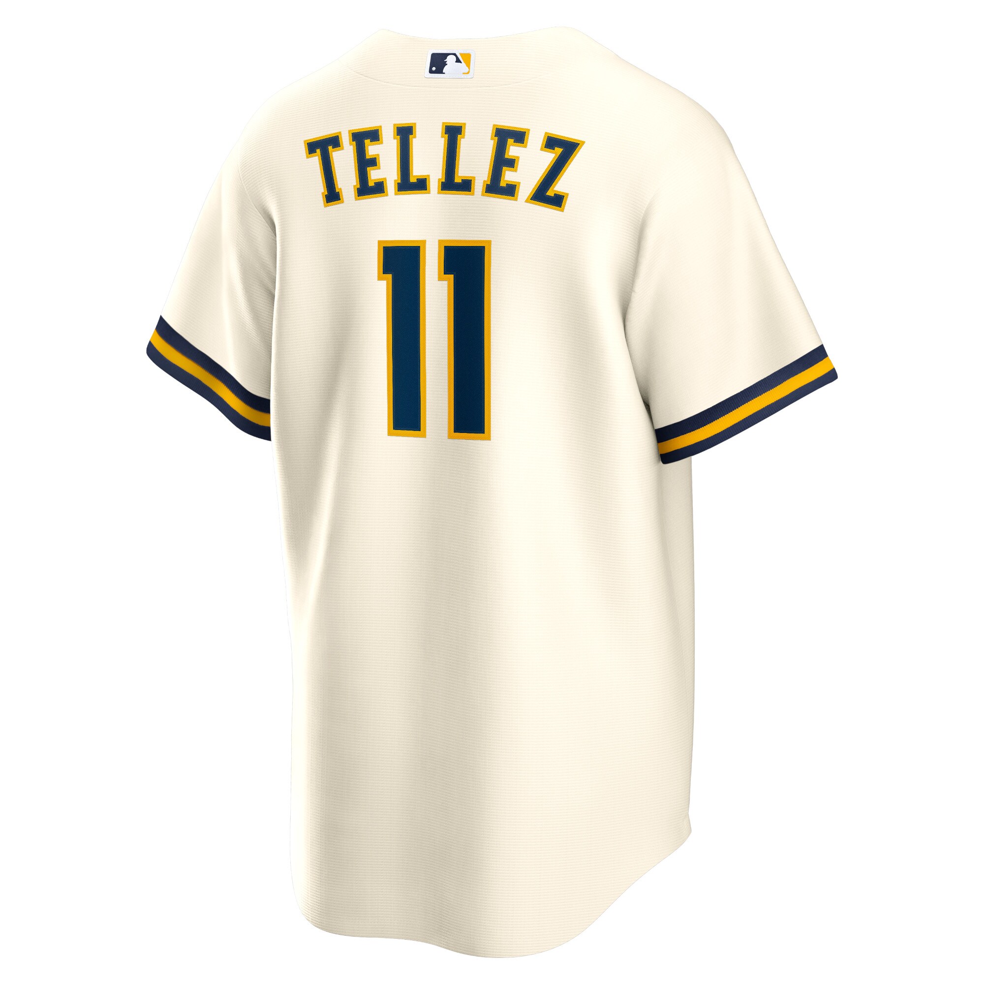 Rowdy Tellez Milwaukee Brewers Nike Replica Player Jersey - White - PersonalJerseys
