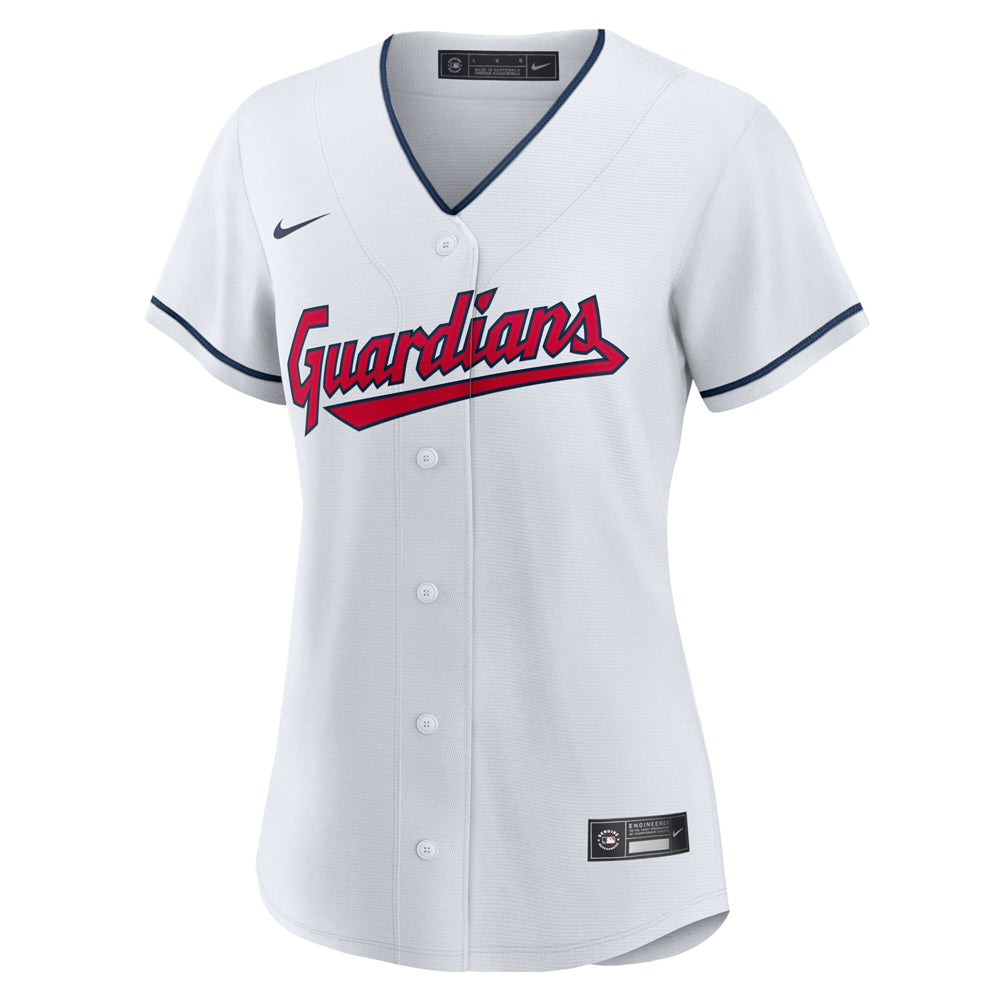 Women's Cleveland Guardians Jose Ramirez Home Player Jersey - White - PersonalJerseys