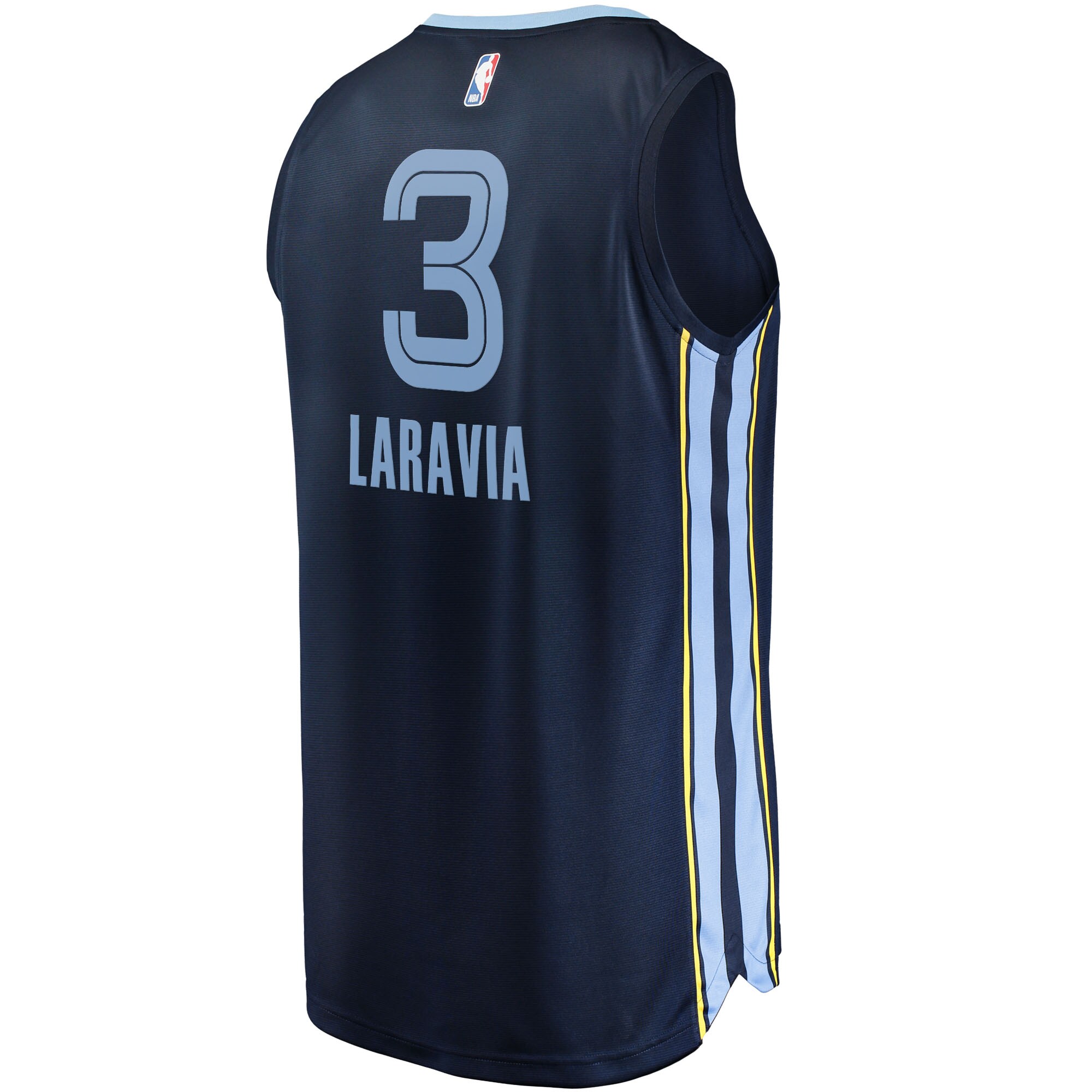 Jake LaRavia Memphis Grizzlies Fanatics Branded 2022 NBA Draft First Round Pick Fast Break Replica Player Jersey - Icon Edition - Navy - PersonalJerseys