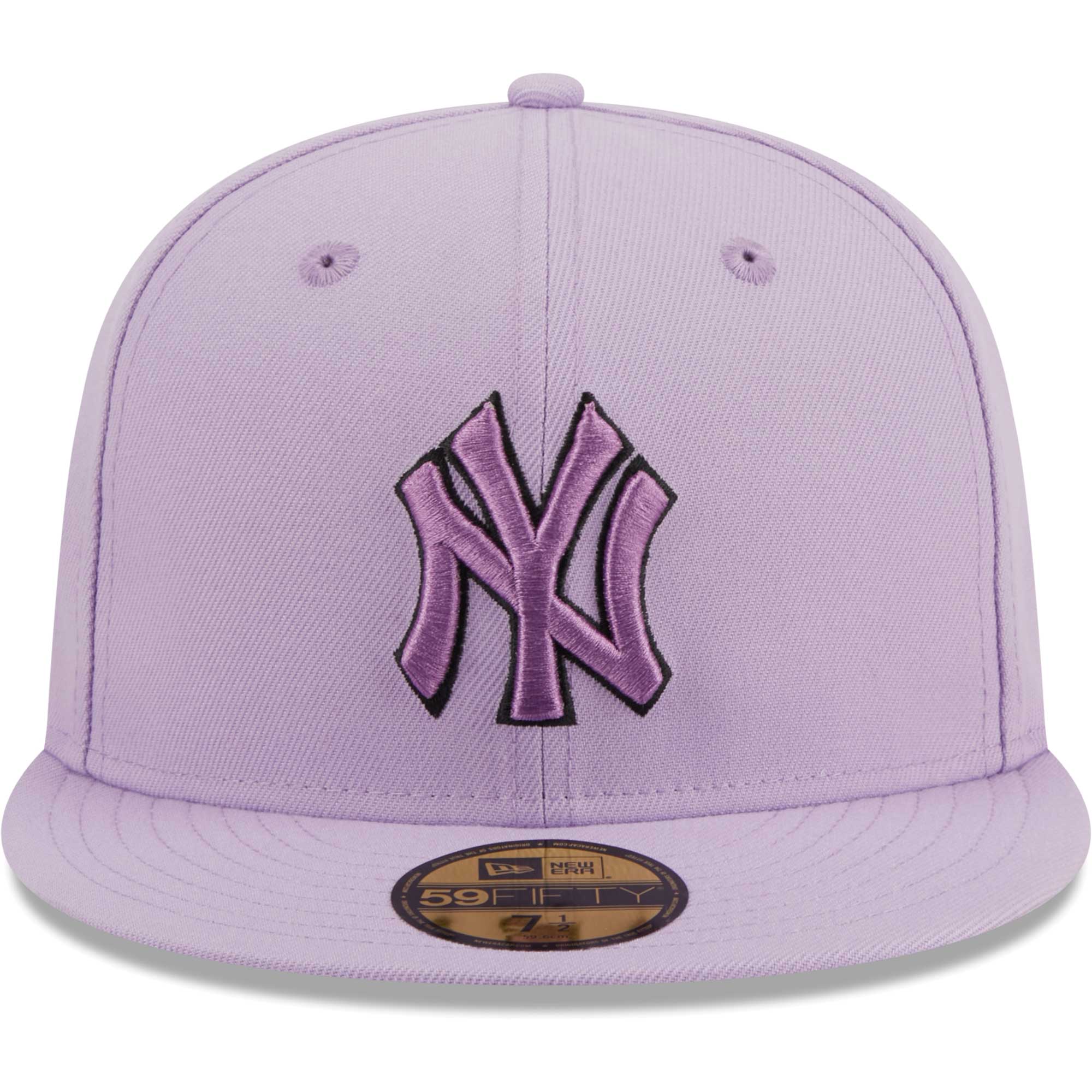 New York Yankees New Era 59FIFTY Fitted Hat - Lavender - PersonalJerseys
