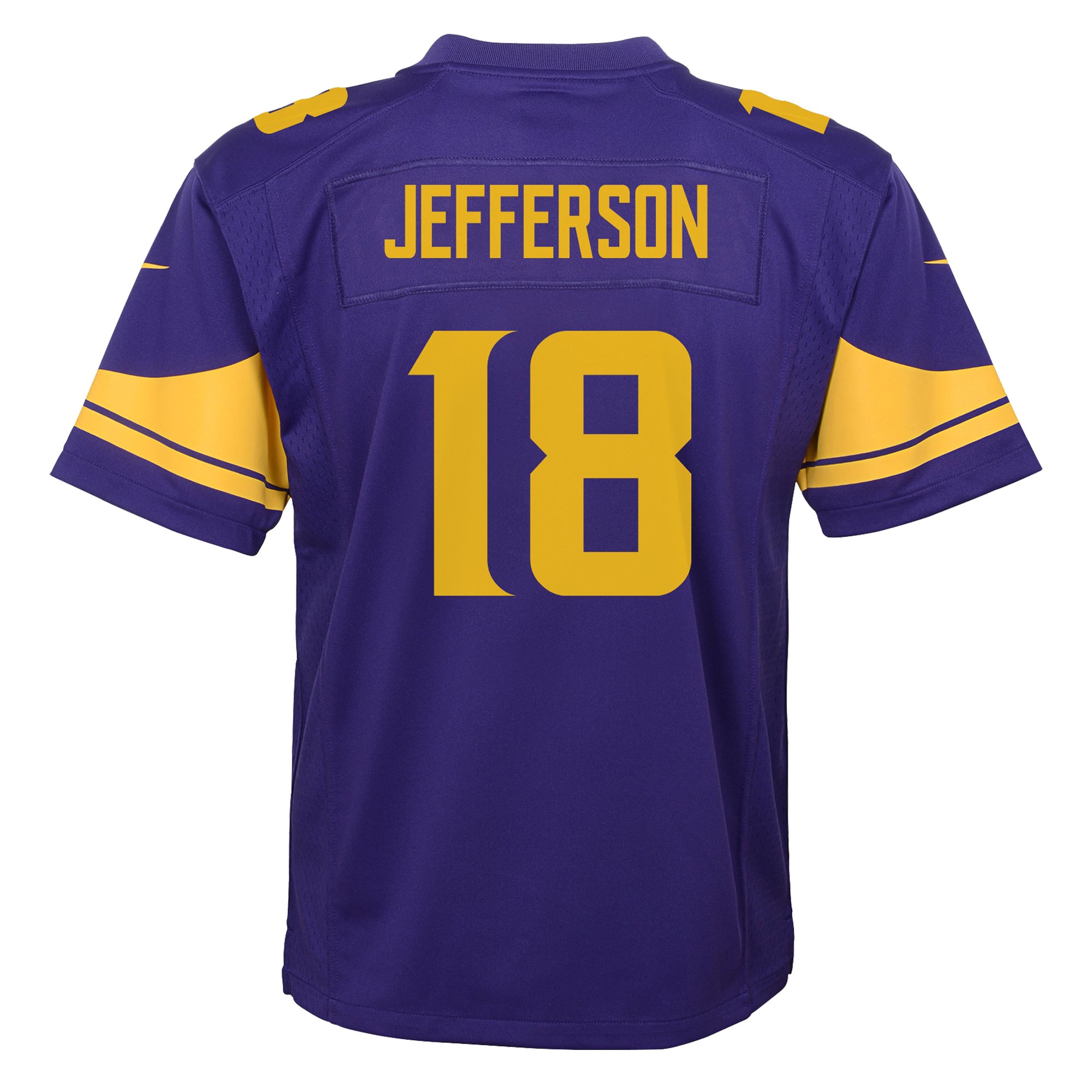 Justin Jefferson Minnesota Vikings Nike Youth Game Jersey - Purple - PersonalJerseys