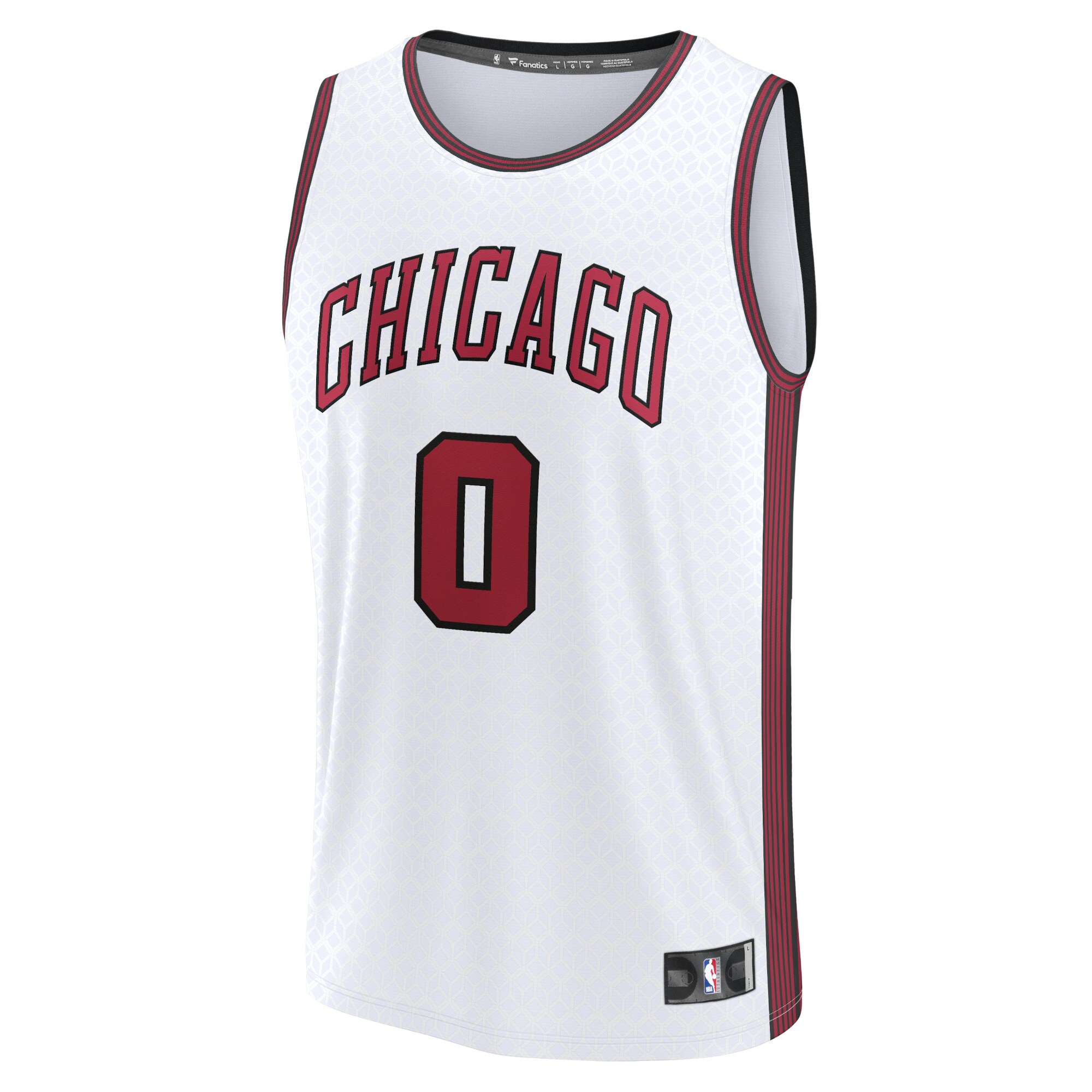 Coby White Chicago Bulls Fanatics Branded 2022/23 Fastbreak Jersey - City Edition - White - PersonalJerseys