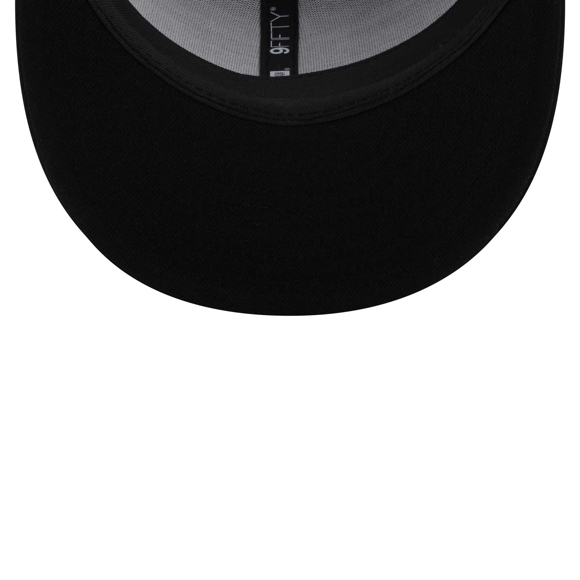 New York Yankees New Era Vert Squared Trucker 9FIFTY Snapback Hat - Black - PersonalJerseys