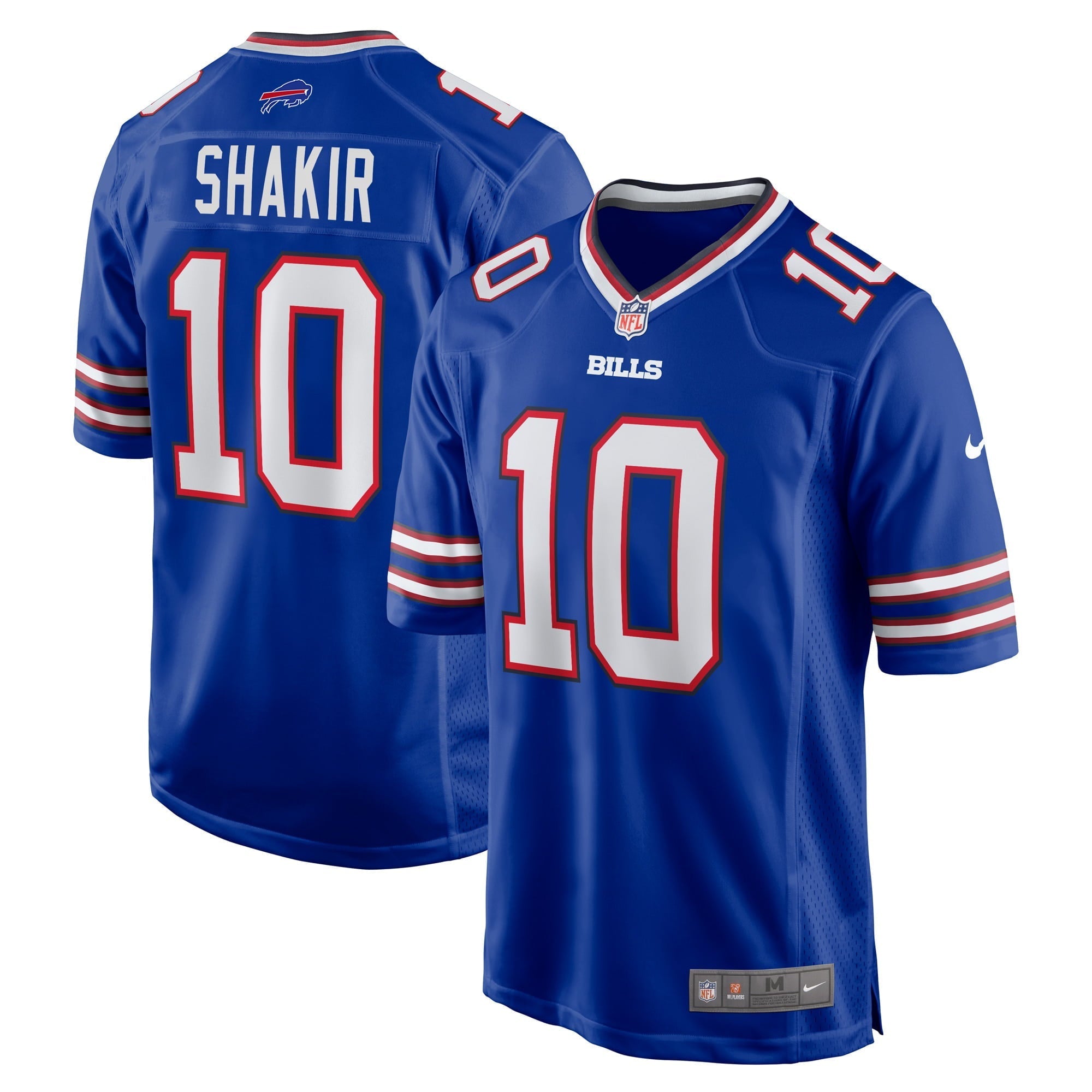 Men's Nike Khalil Shakir Royal Buffalo Bills Game Jersey - PersonalJerseys