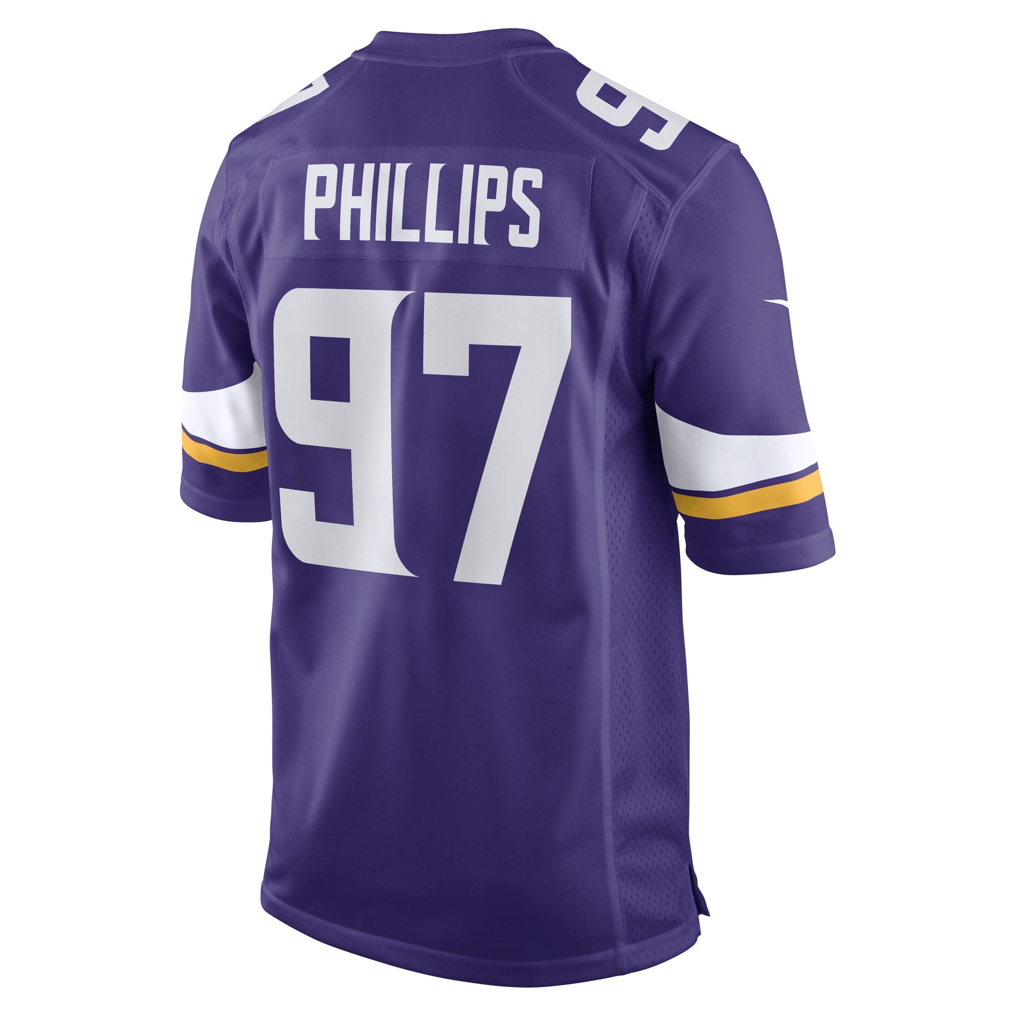Men's Nike Harrison Phillips Purple Minnesota Vikings Game Player Jersey - PersonalJerseys