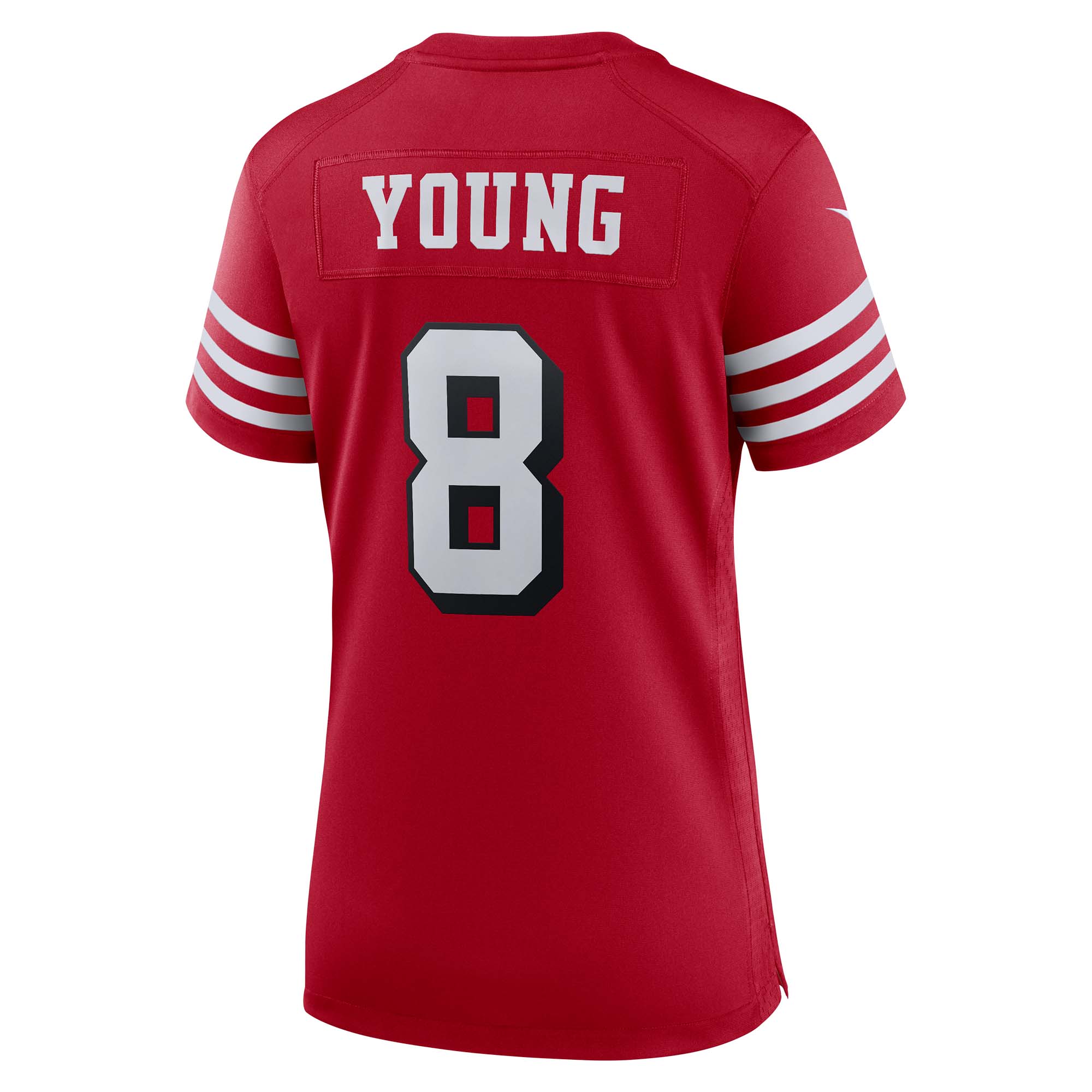 San Francisco 49ers Steve Young Scarlet Retired Alternate Game Jersey for Youth Women Men - Friend Lounge Store - Shop for All Things Jerseys Sports - PersonalJerseys