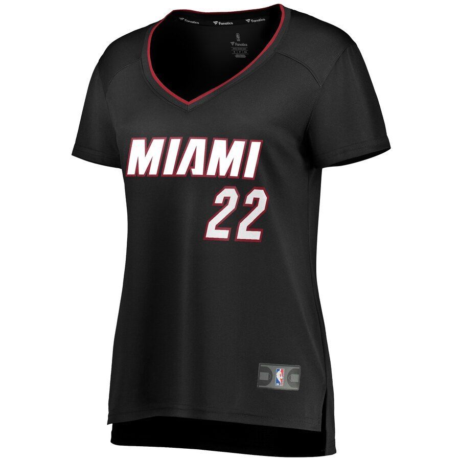 Jimmy Butler Miami Heat Branded Women's Fast Break Jersey - Black - Icon Edition - Friend Lounge Store - Shop for All Things Jerseys Sports - PersonalJerseys