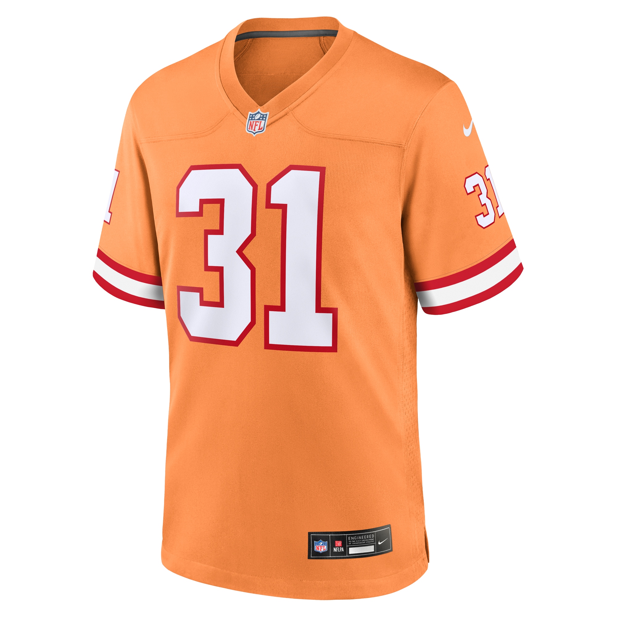 Tampa Bay Buccaneers Antoine Winfield Jr. Orange Throwback Game Jersey for Youth Women Men - Friend Lounge Store - Shop for All Things Jerseys Sports - PersonalJerseys