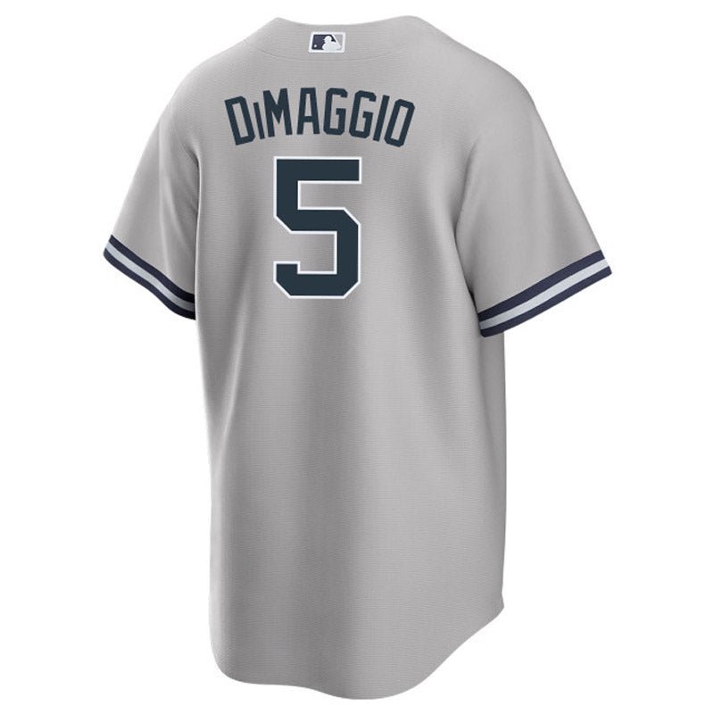 Men's New York Yankees Joe DiMaggio Replica Road Jersey - Gray - Sports Wear Jersey - PersonalJerseys