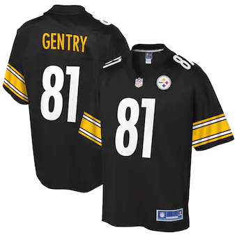 Zach Gentry Pittsburgh Steelers NFL Pro Line Team Player Jersey - Black - Friend Lounge Store - Shop for All Things Jerseys Sports - PersonalJerseys