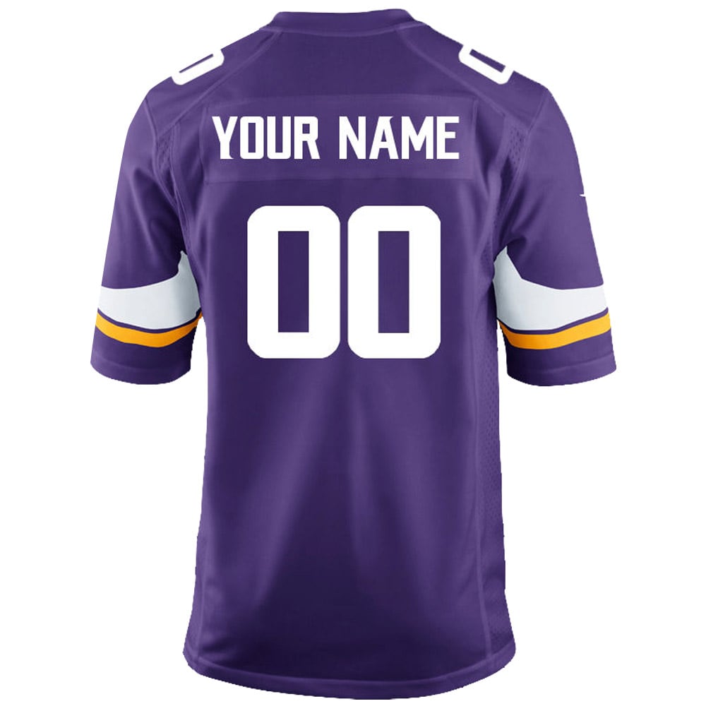 Nike Minnesota Vikings Youth Custom Game Jersey - PersonalJerseys