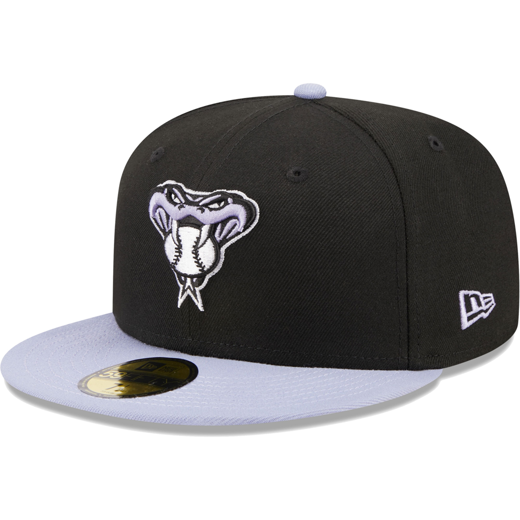 Arizona Diamondbacks New Era Side Patch 59FIFTY Fitted Hat - Black - PersonalJerseys
