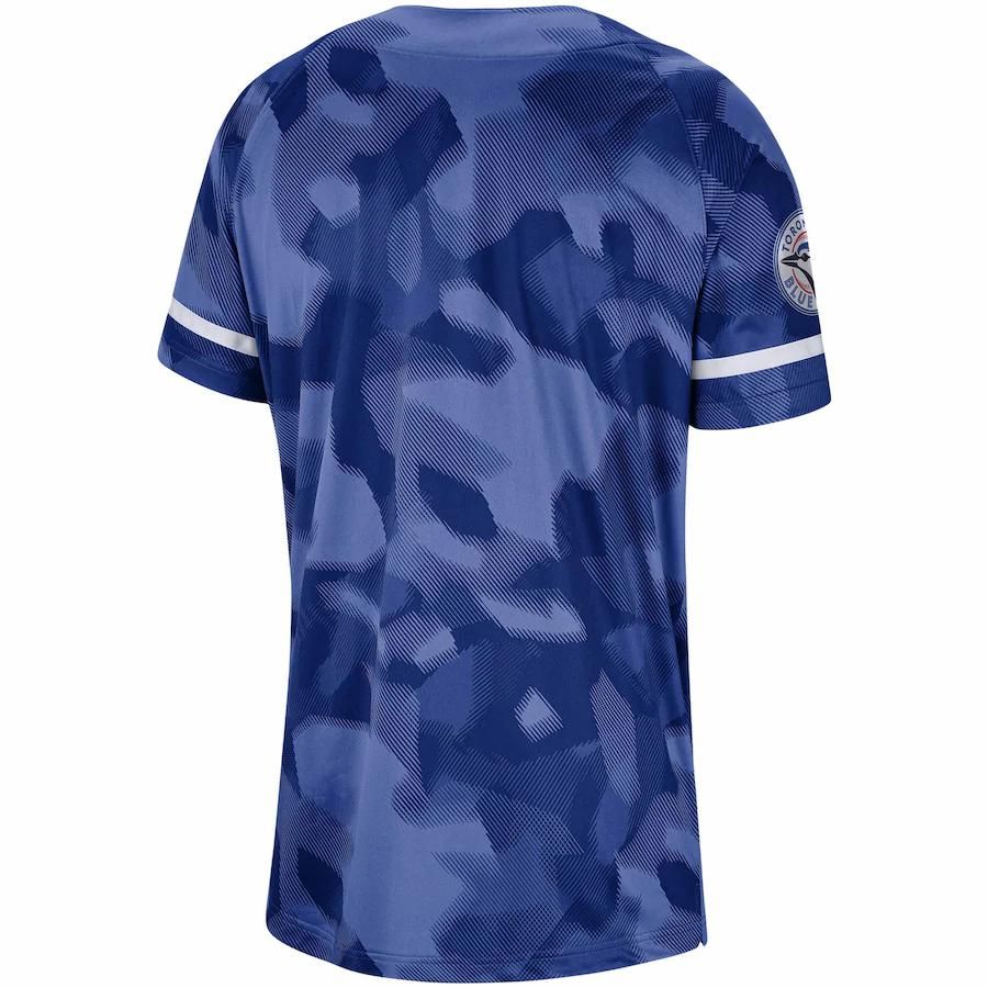 Toronto Blue Jays Camo Jersey - Royal - Friend Lounge Store - Shop for All Things Jerseys Sports - PersonalJerseys