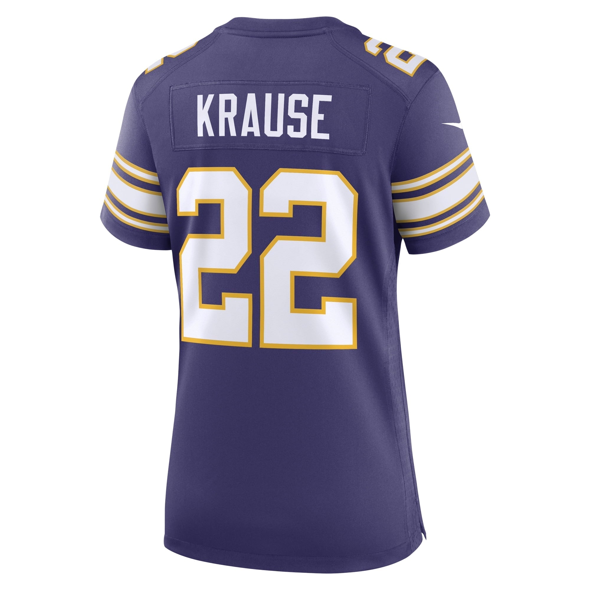 Women's Nike Paul Krause Purple Minnesota Vikings Classic Retired Player Jersey - PersonalJerseys