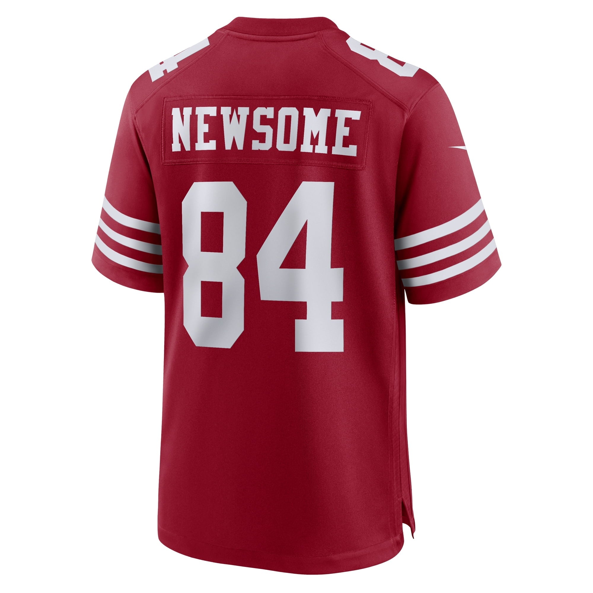 Men's Nike Dazz Newsome Scarlet San Francisco 49ers Team Game Jersey - PersonalJerseys