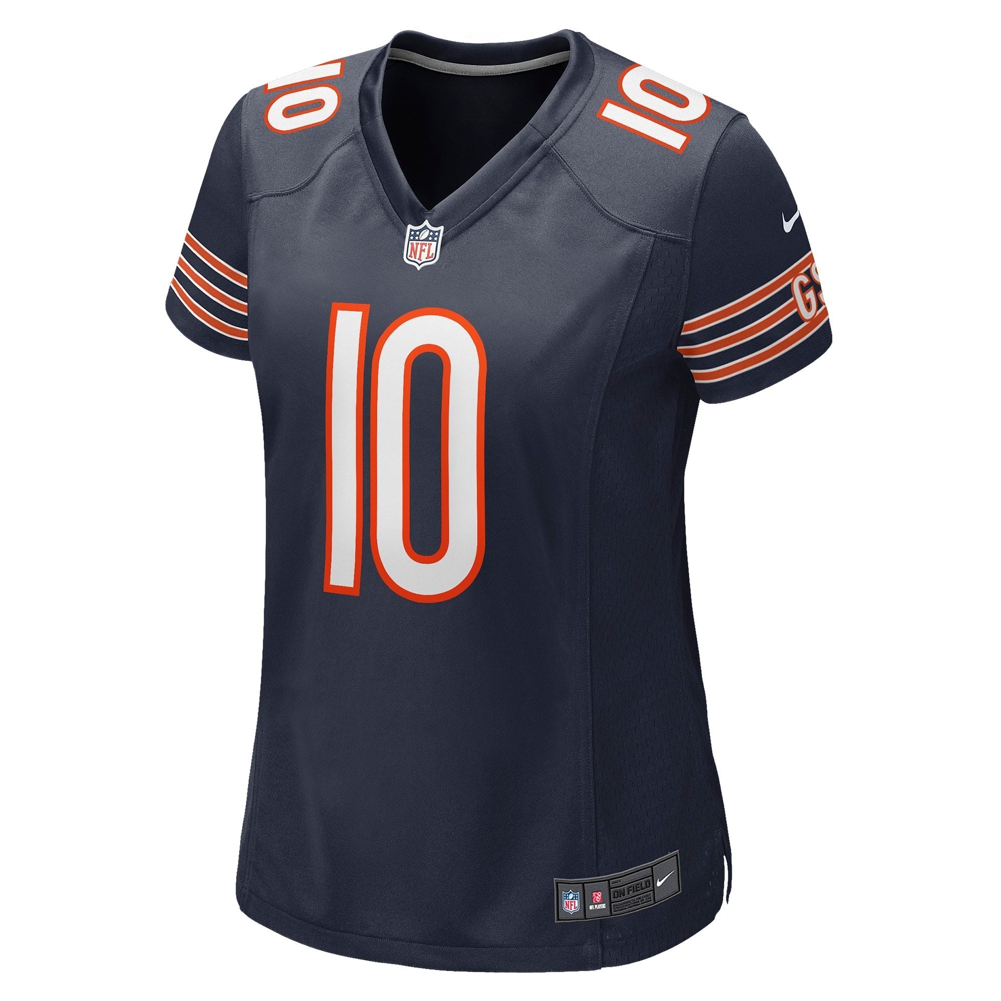 Women's Nike Chase Claypool Navy Chicago Bears Game Player Jersey - PersonalJerseys