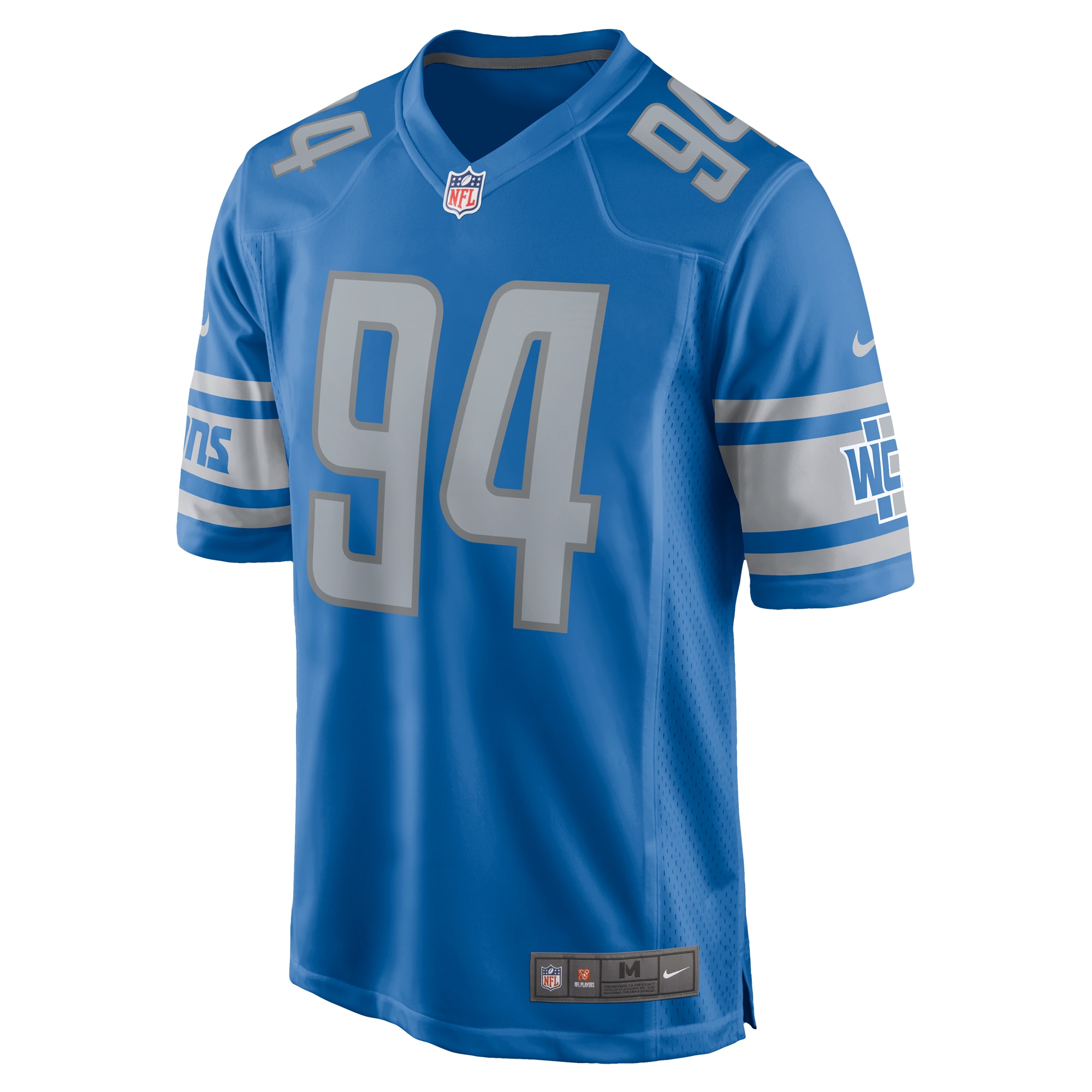 Benito Jones Detroit Lions Nike Home Game Player Jersey - Blue - PersonalJerseys